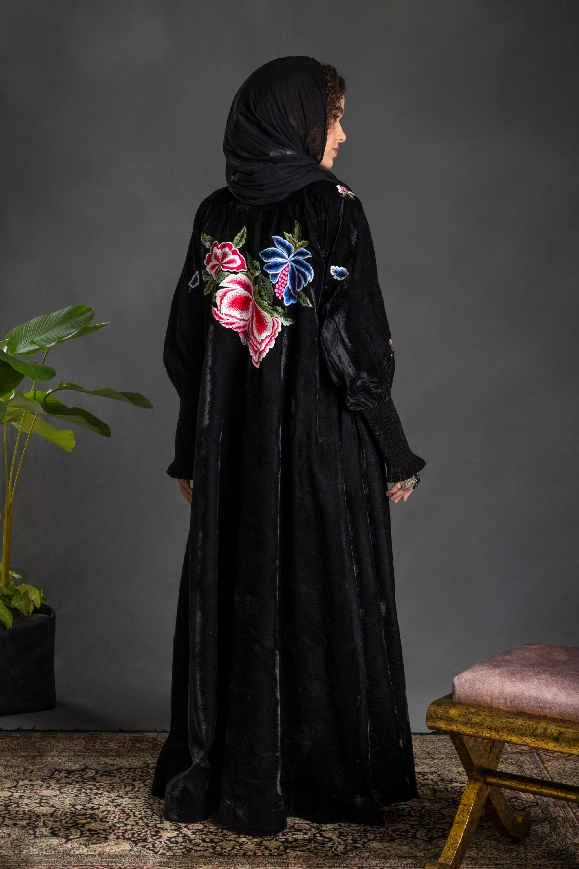 Anaya Embroidered Abaya