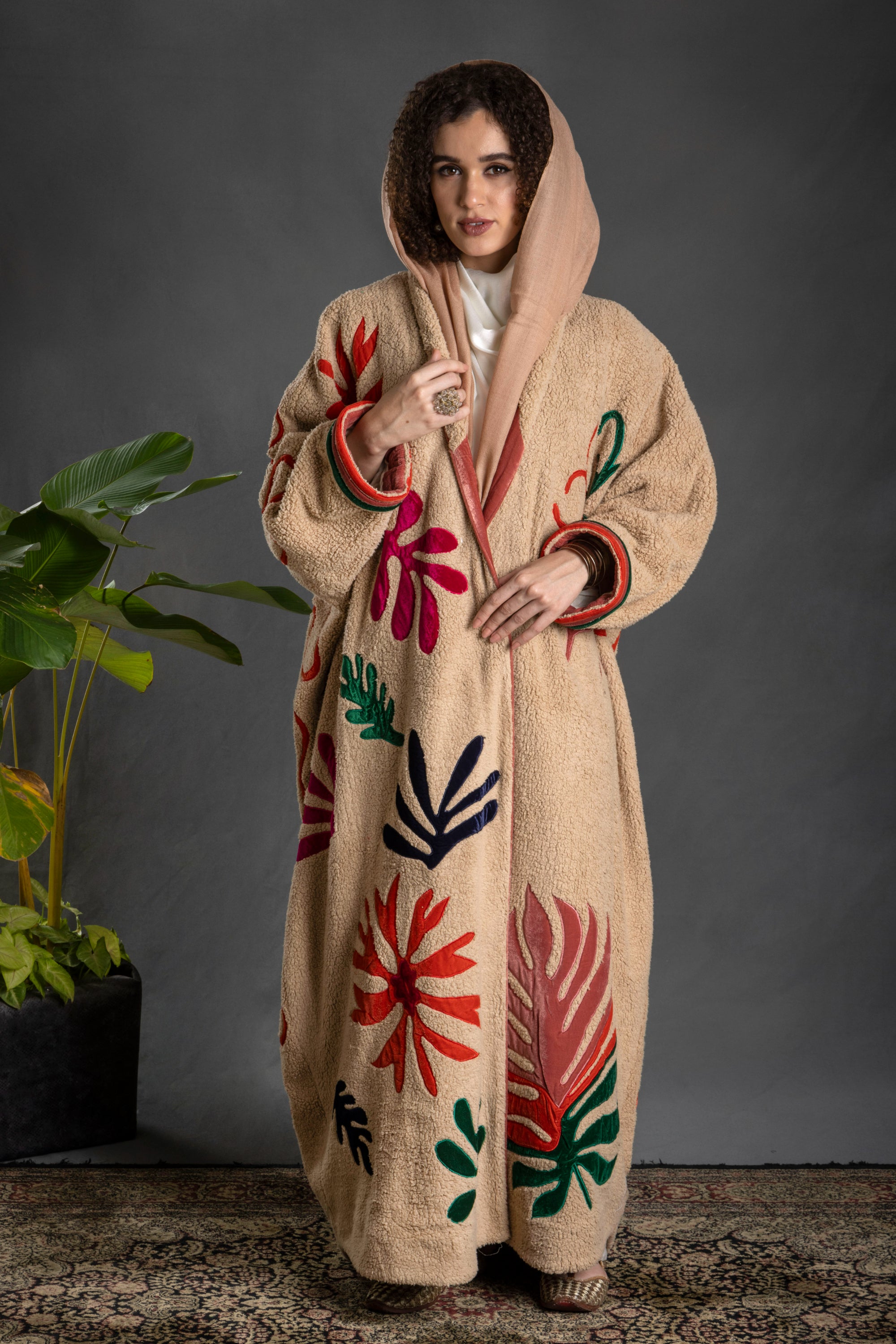 Ghina Applique Abaya