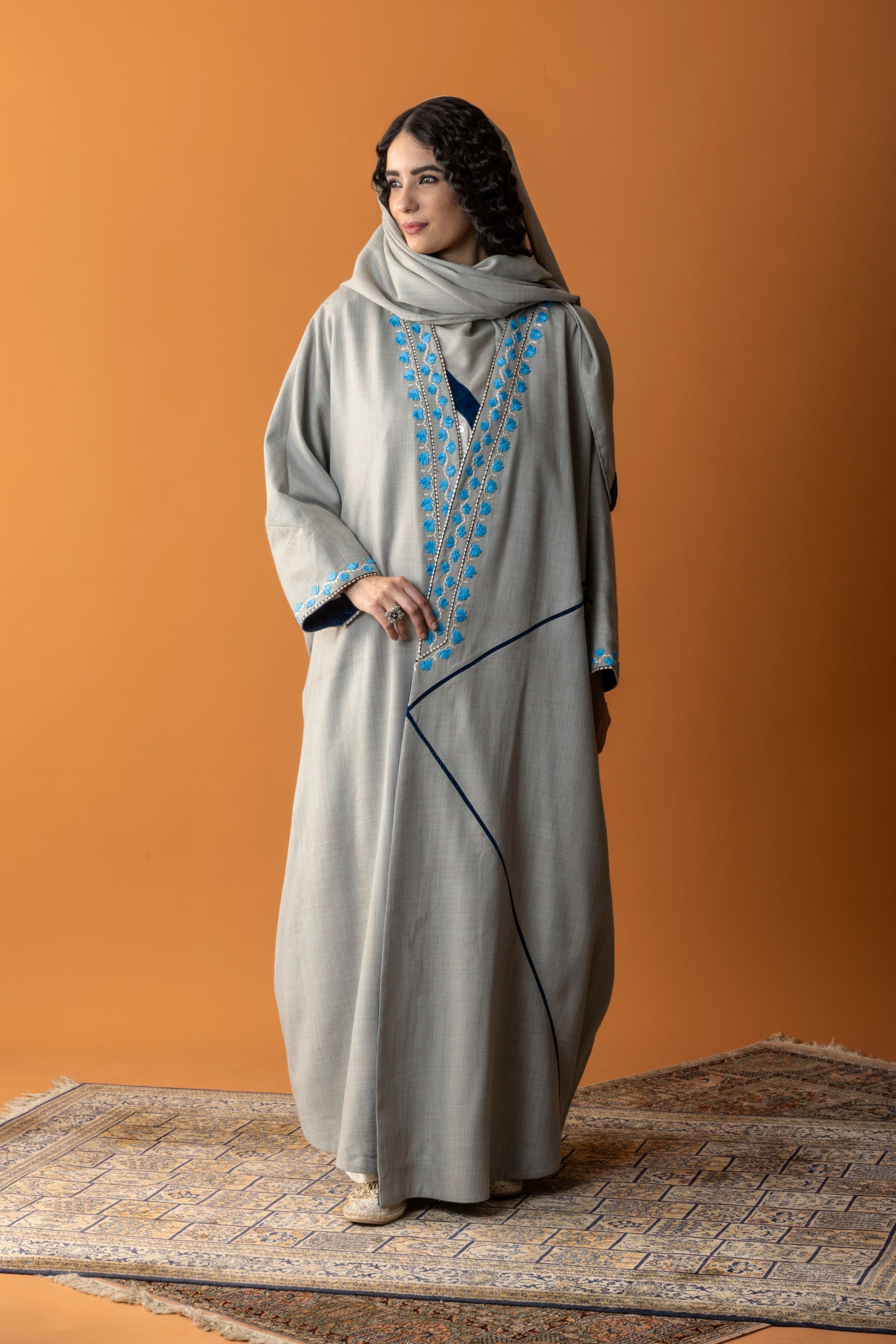 Anisa Embroidered Abaya