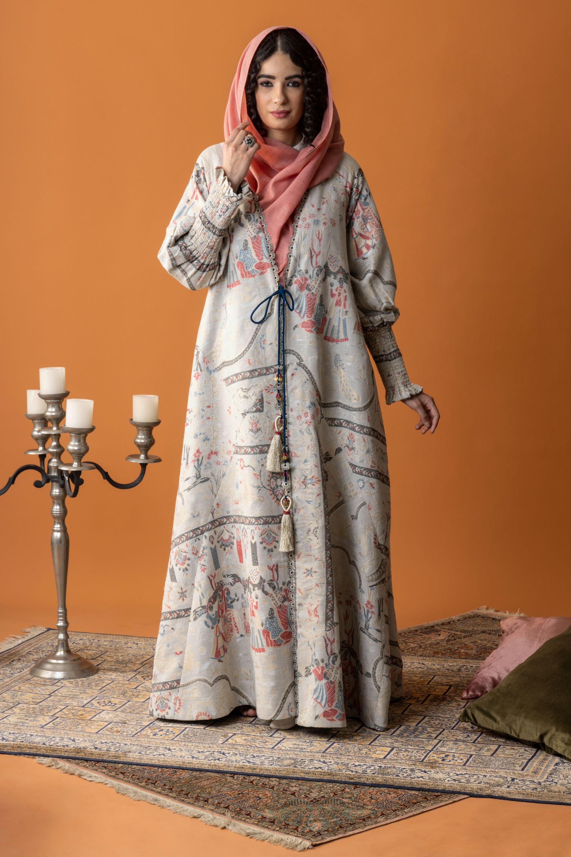 Badia Embroidered Abaya