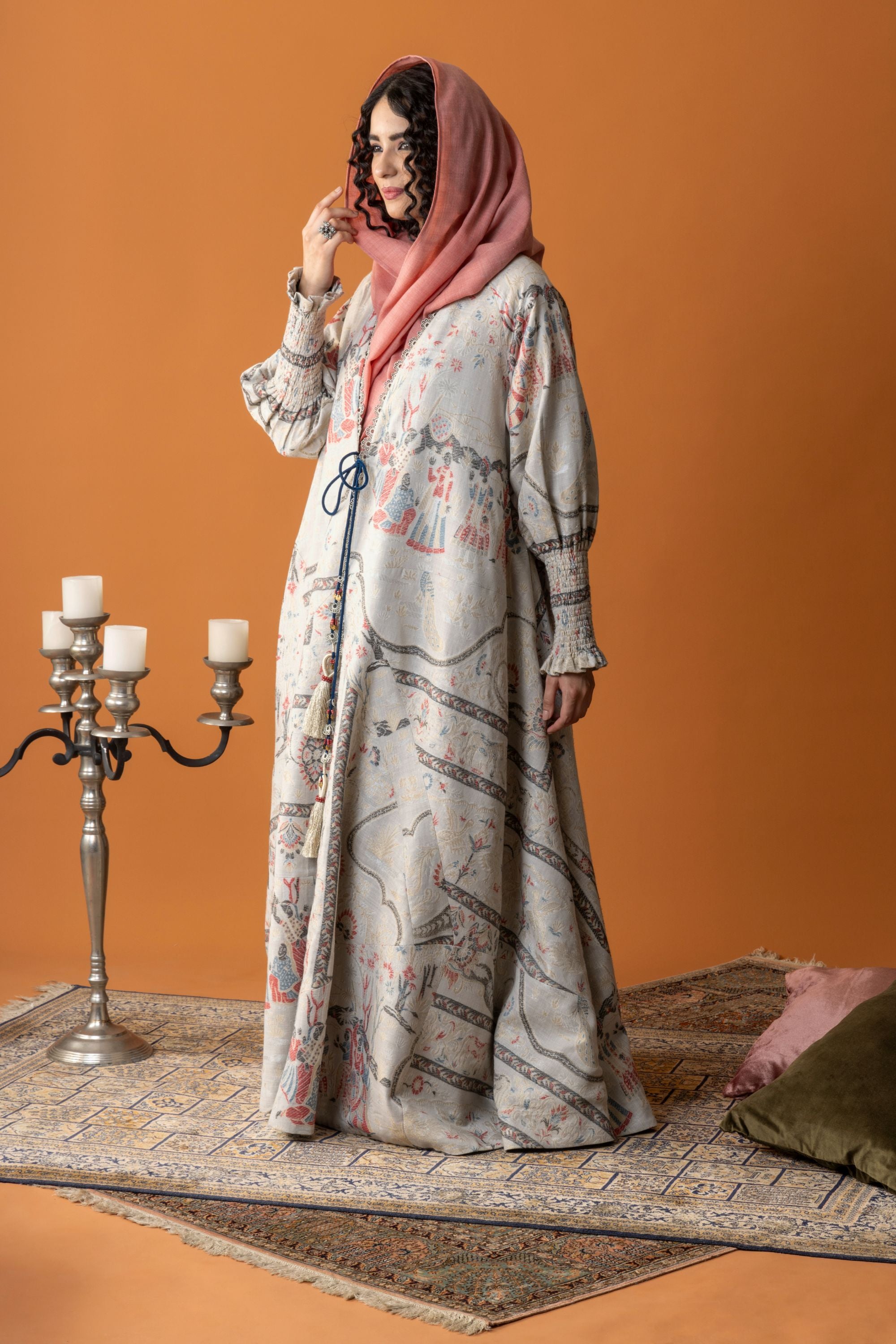 Badia Embroidered Abaya