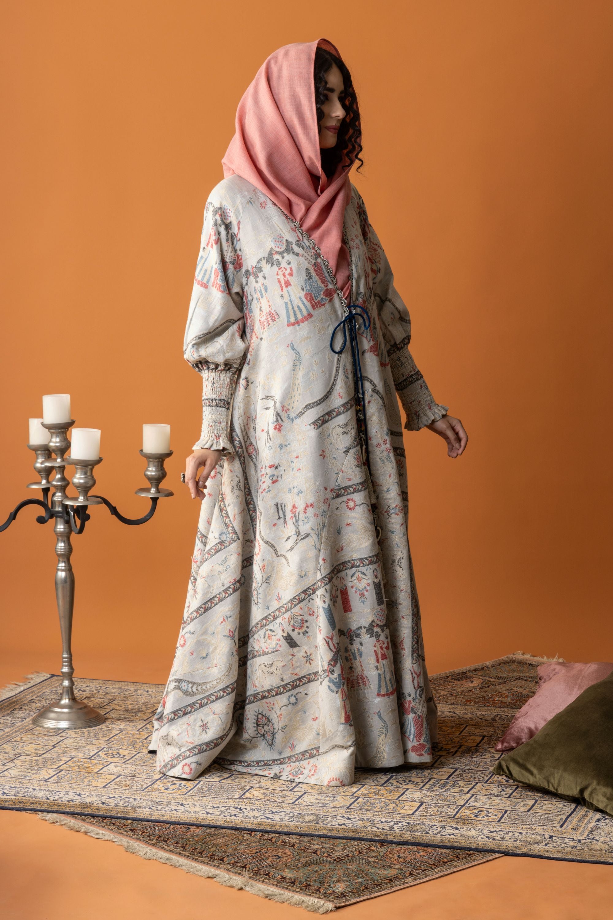 Badia Embroidered Abaya