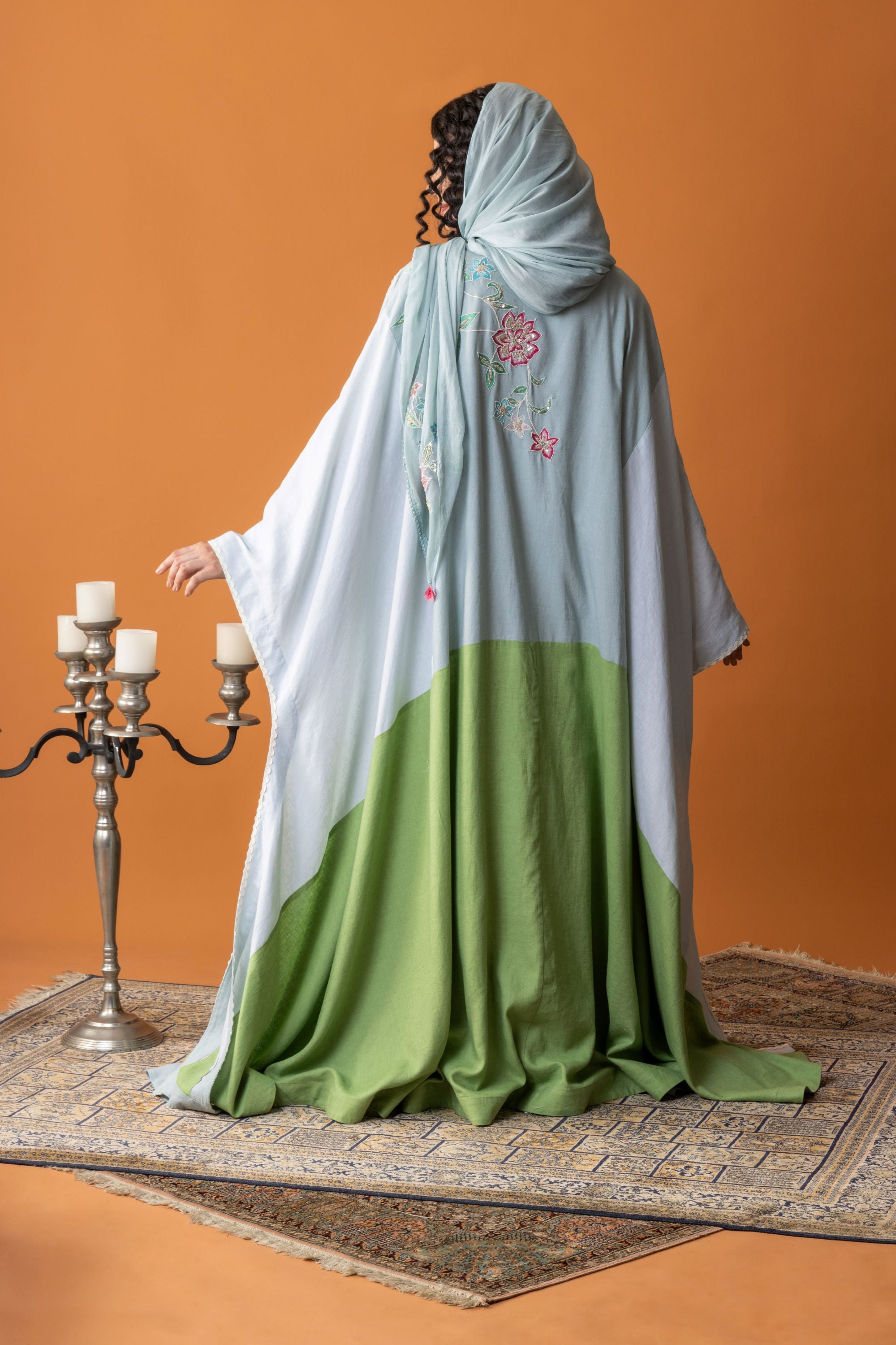 Homa Embroidered Abaya