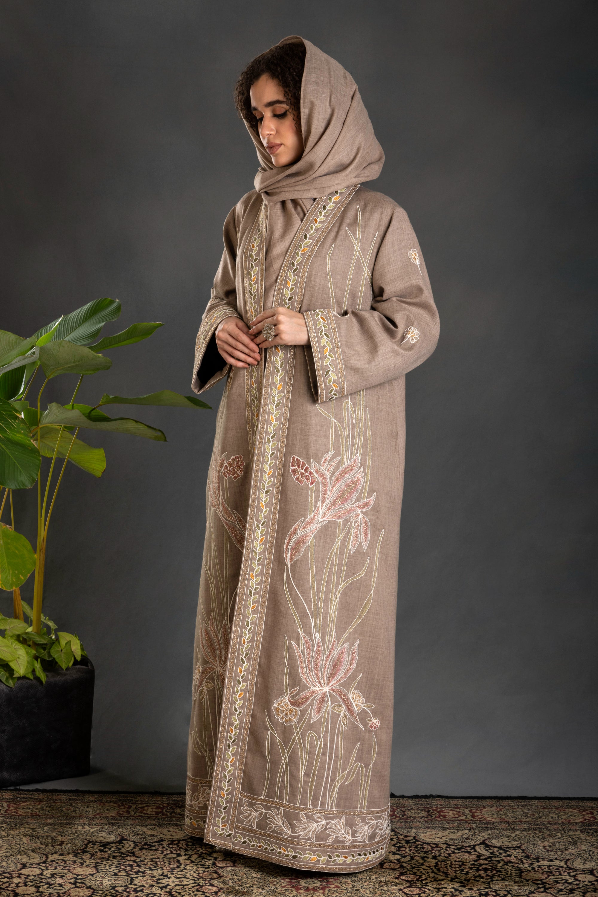 Zainah Embroidered Abaya