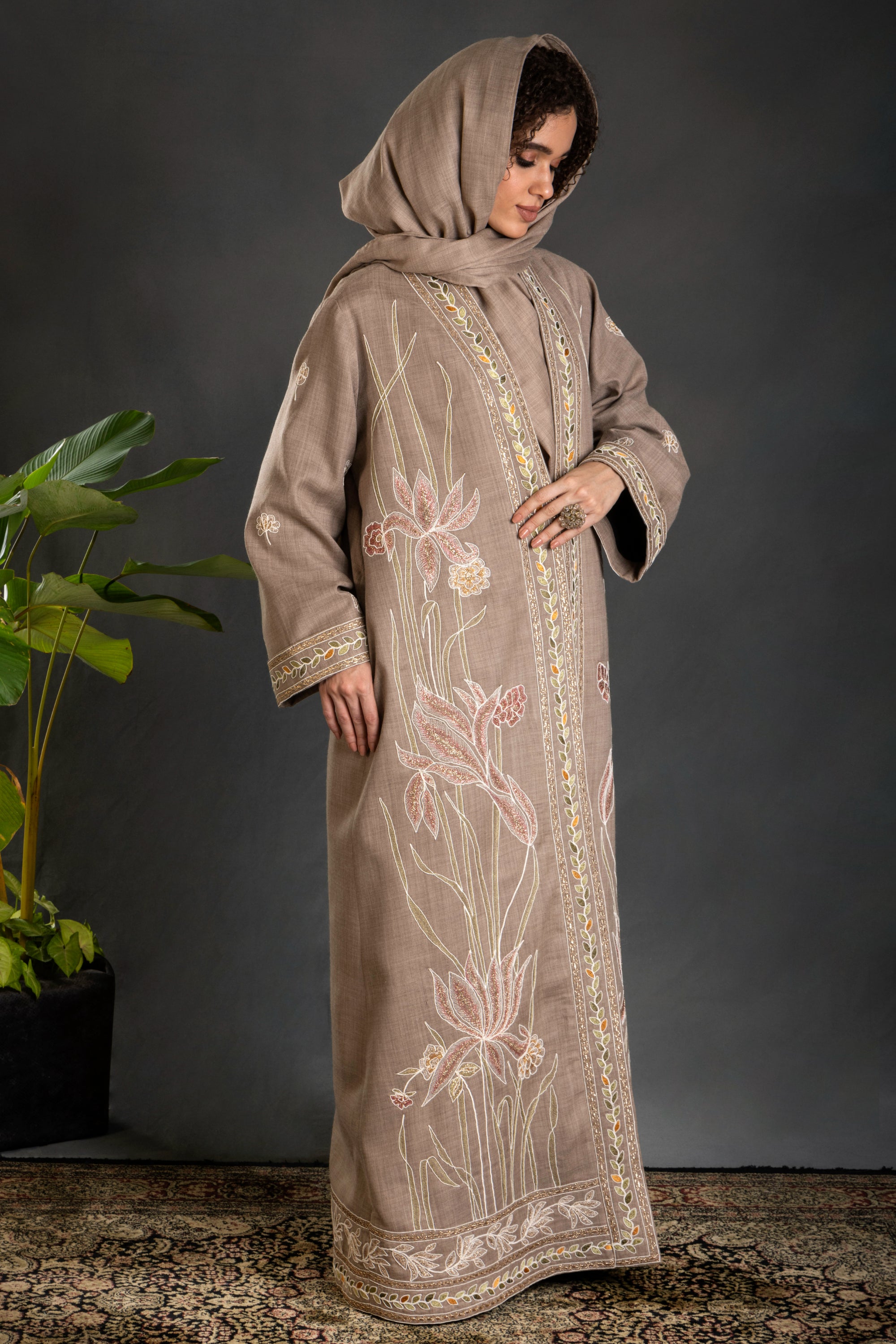 Zainah Embroidered Abaya