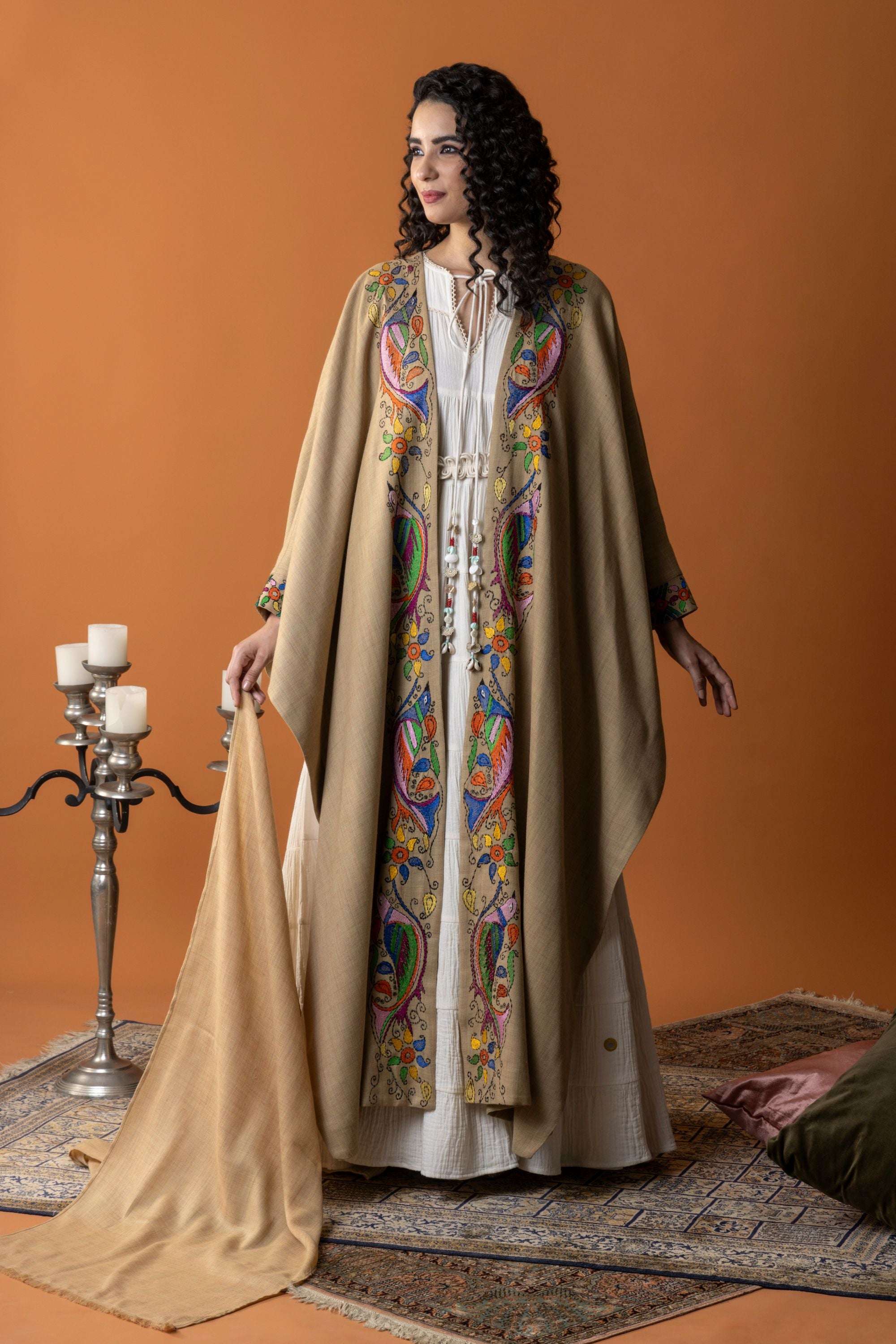 Bayan Embroidered Cape