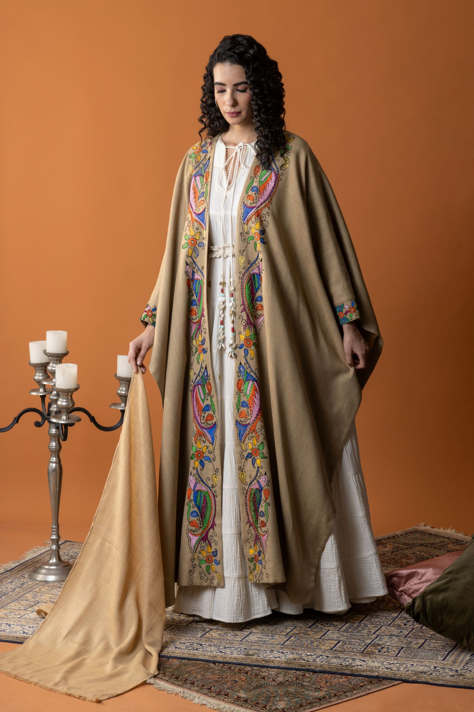 Bayan Embroidered Cape