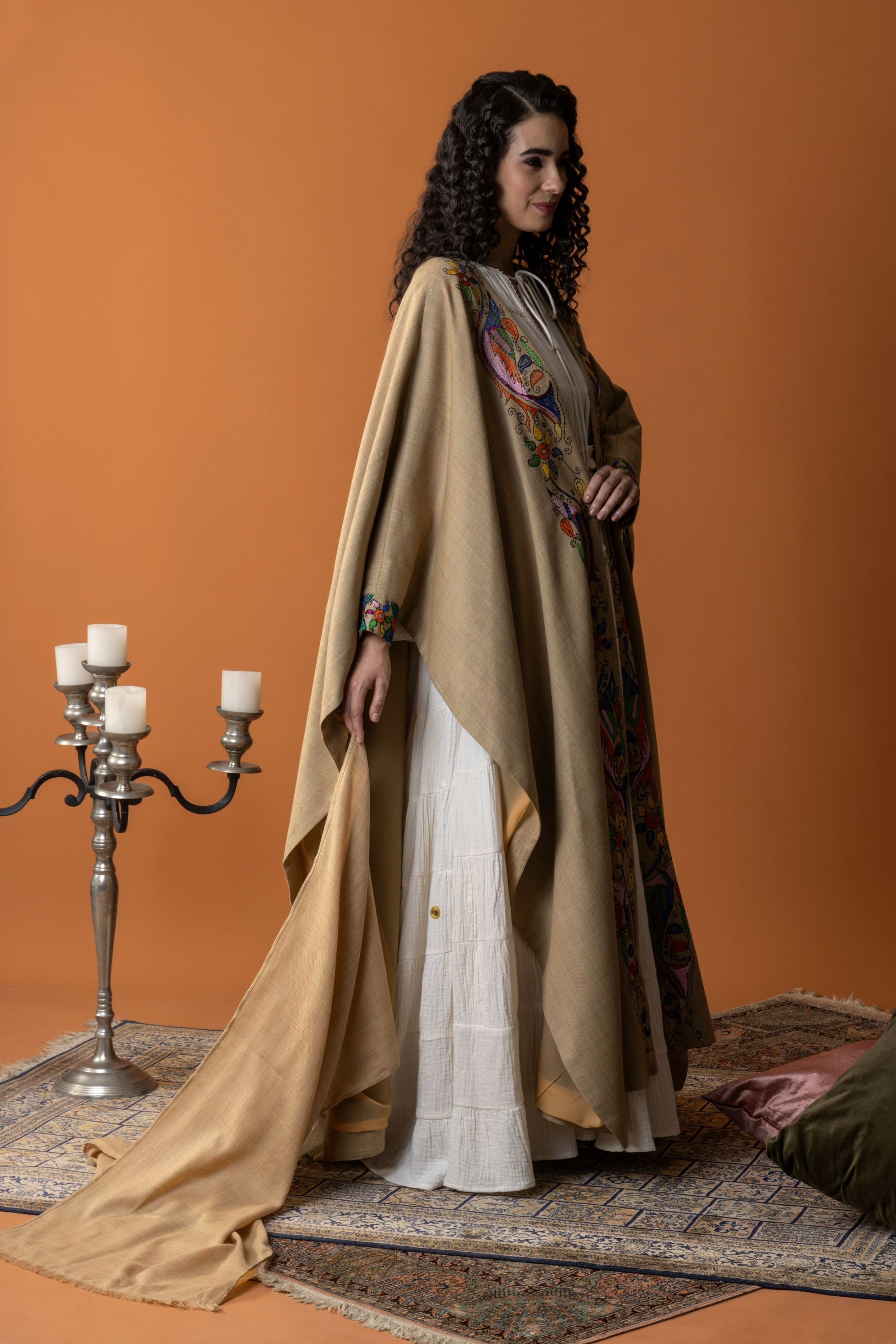 Bayan Embroidered Cape