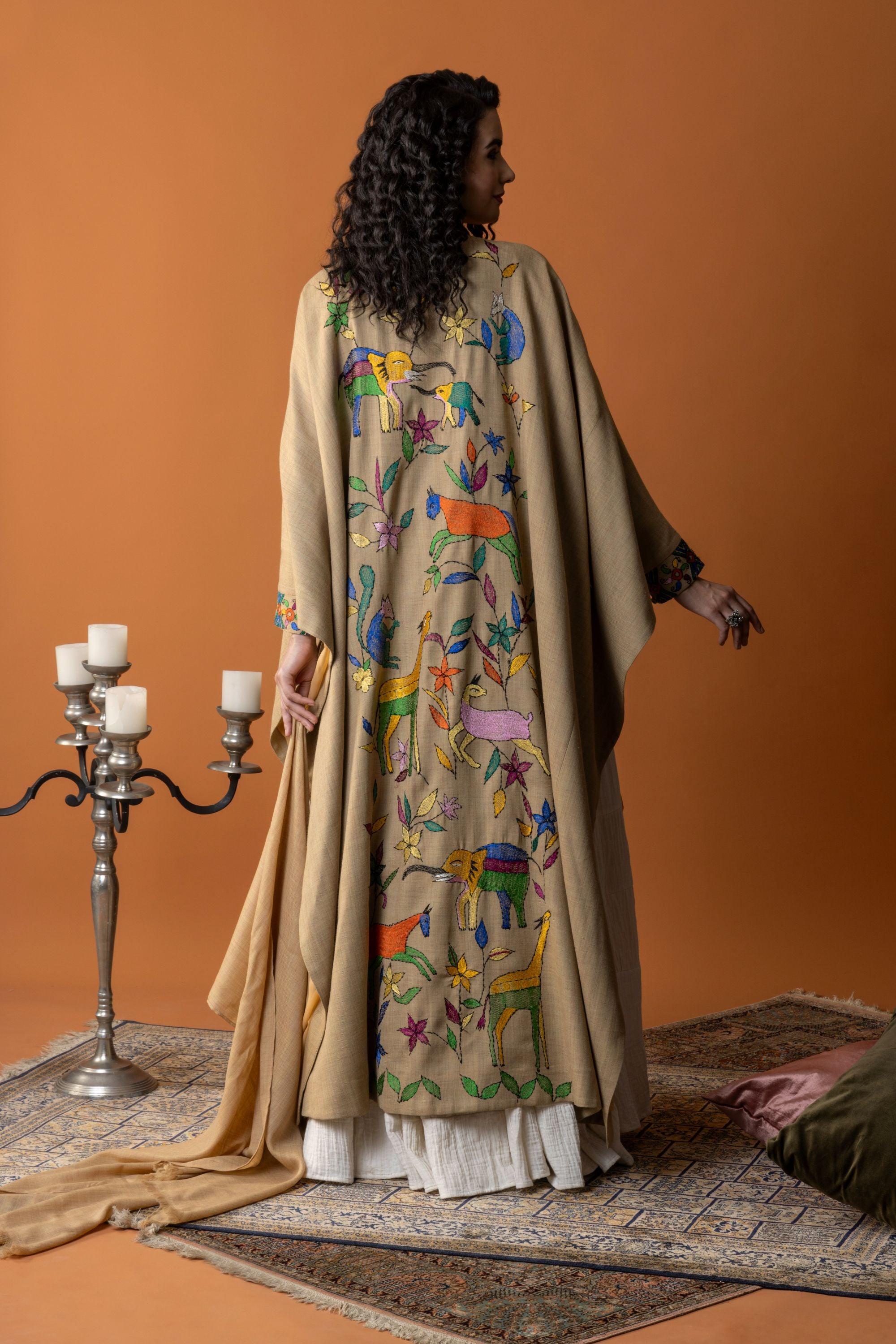 Bayan Embroidered Cape