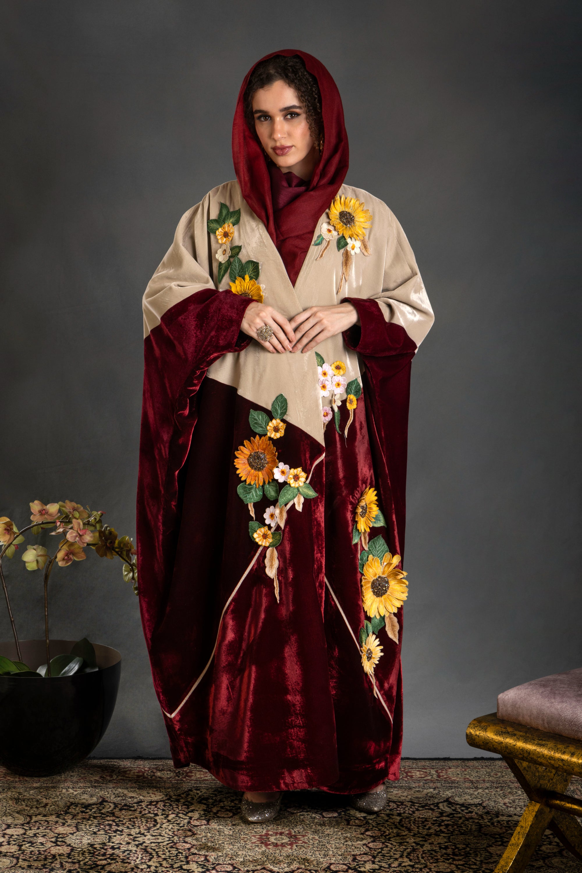 Fayza Embroidered Abaya