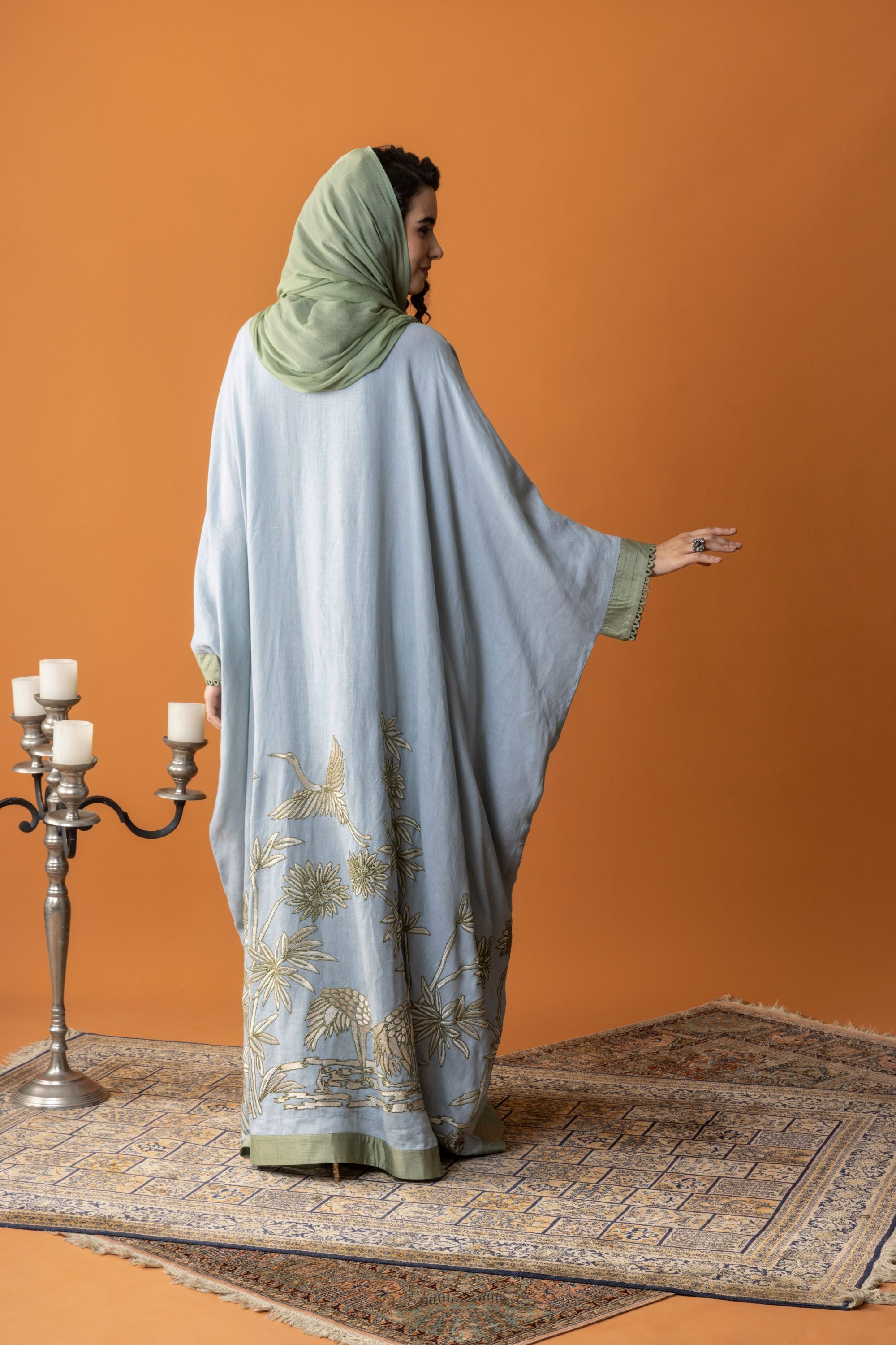 Ehsan Embroidered Abaya