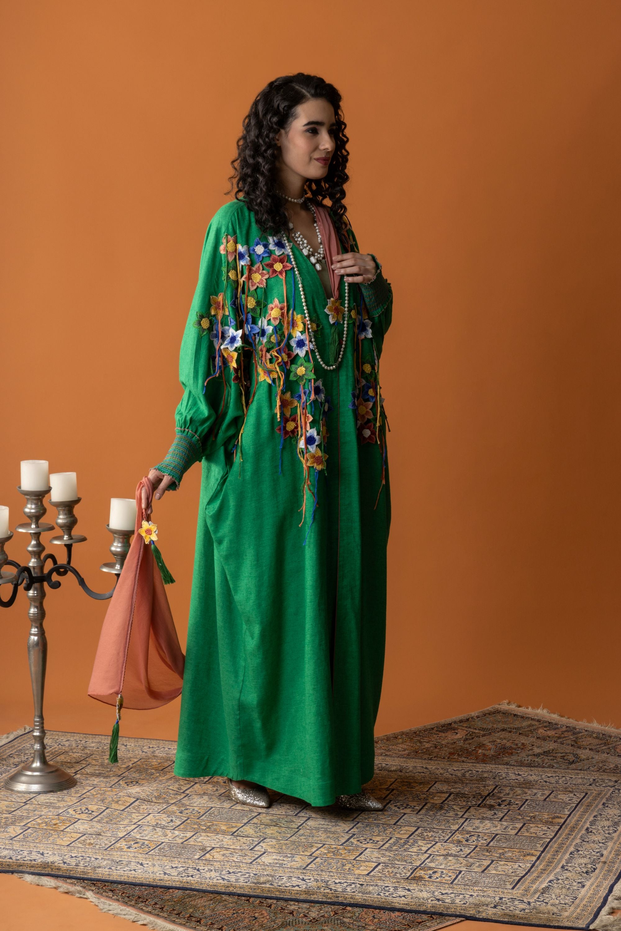 Esra Embroidered Abaya