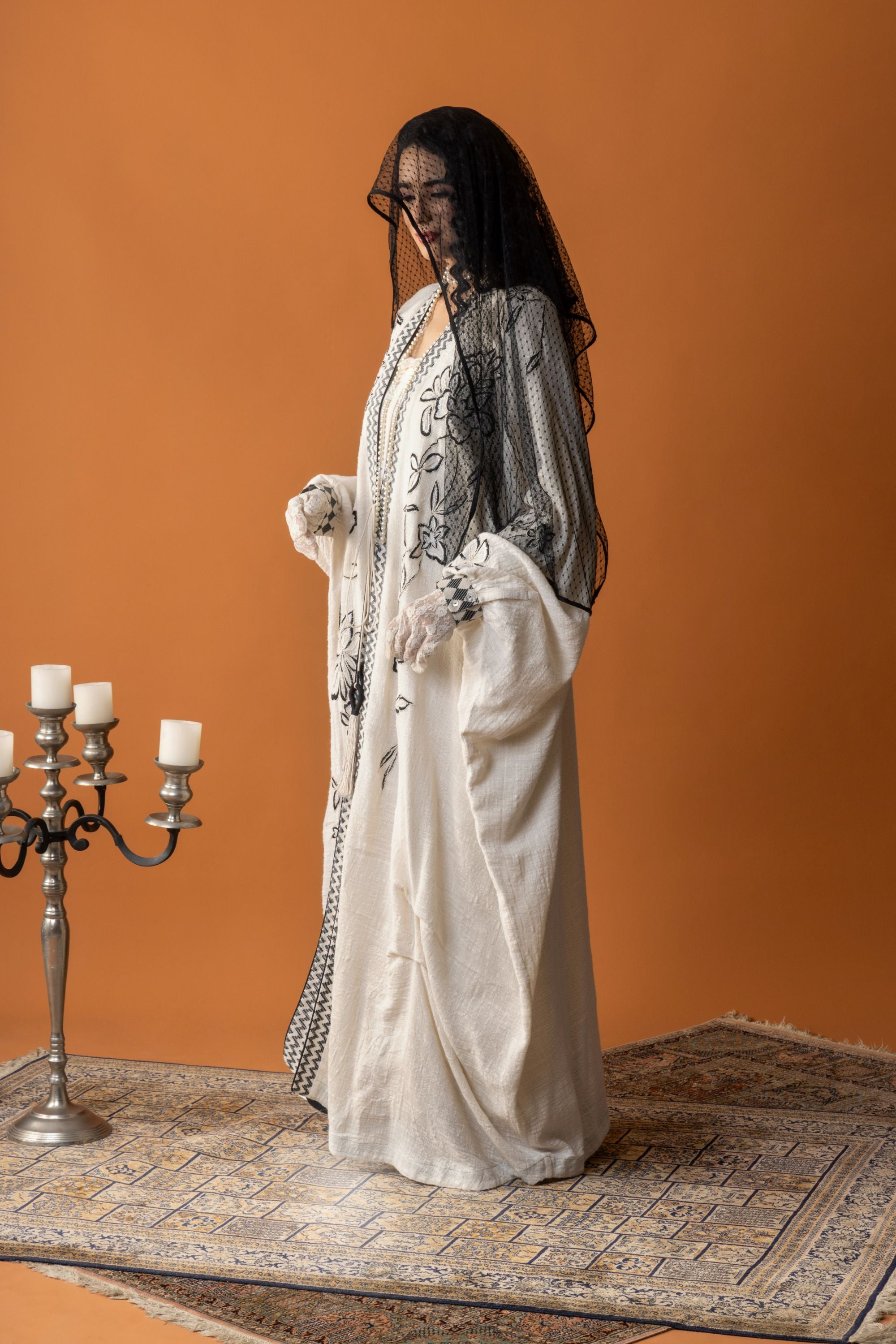 Shahla Embroidered Abaya