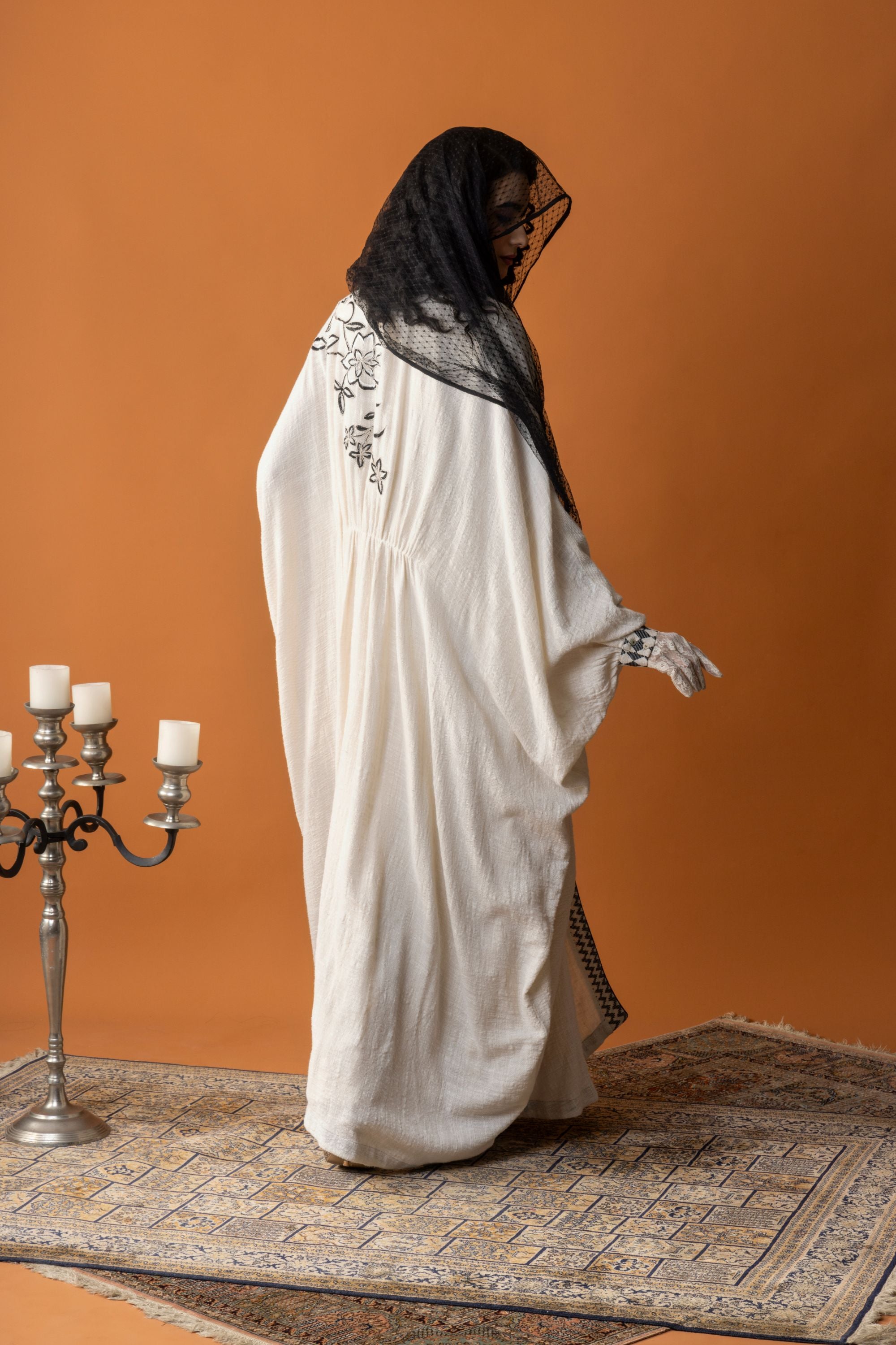 Shahla Embroidered Abaya