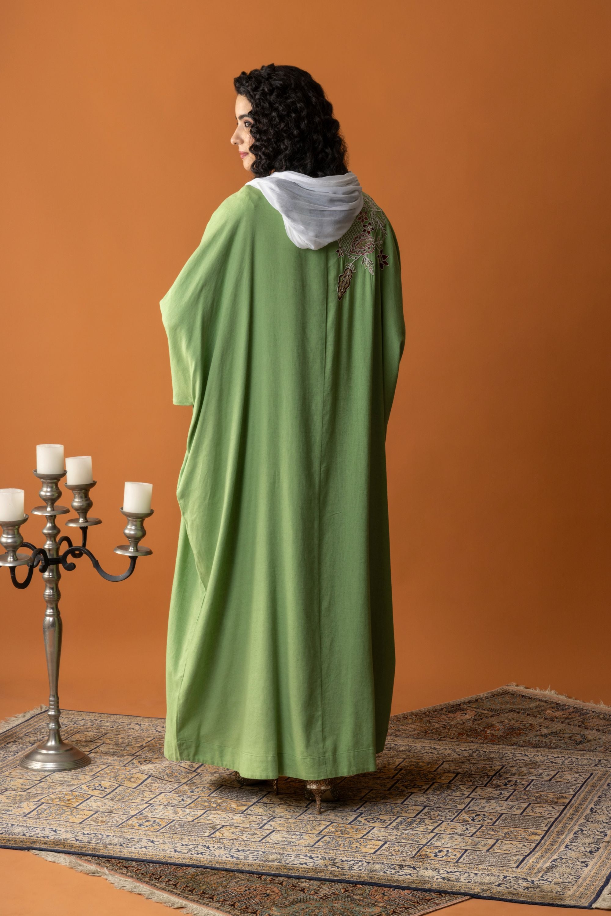 Setareh Embellished & Embroidered Abaya