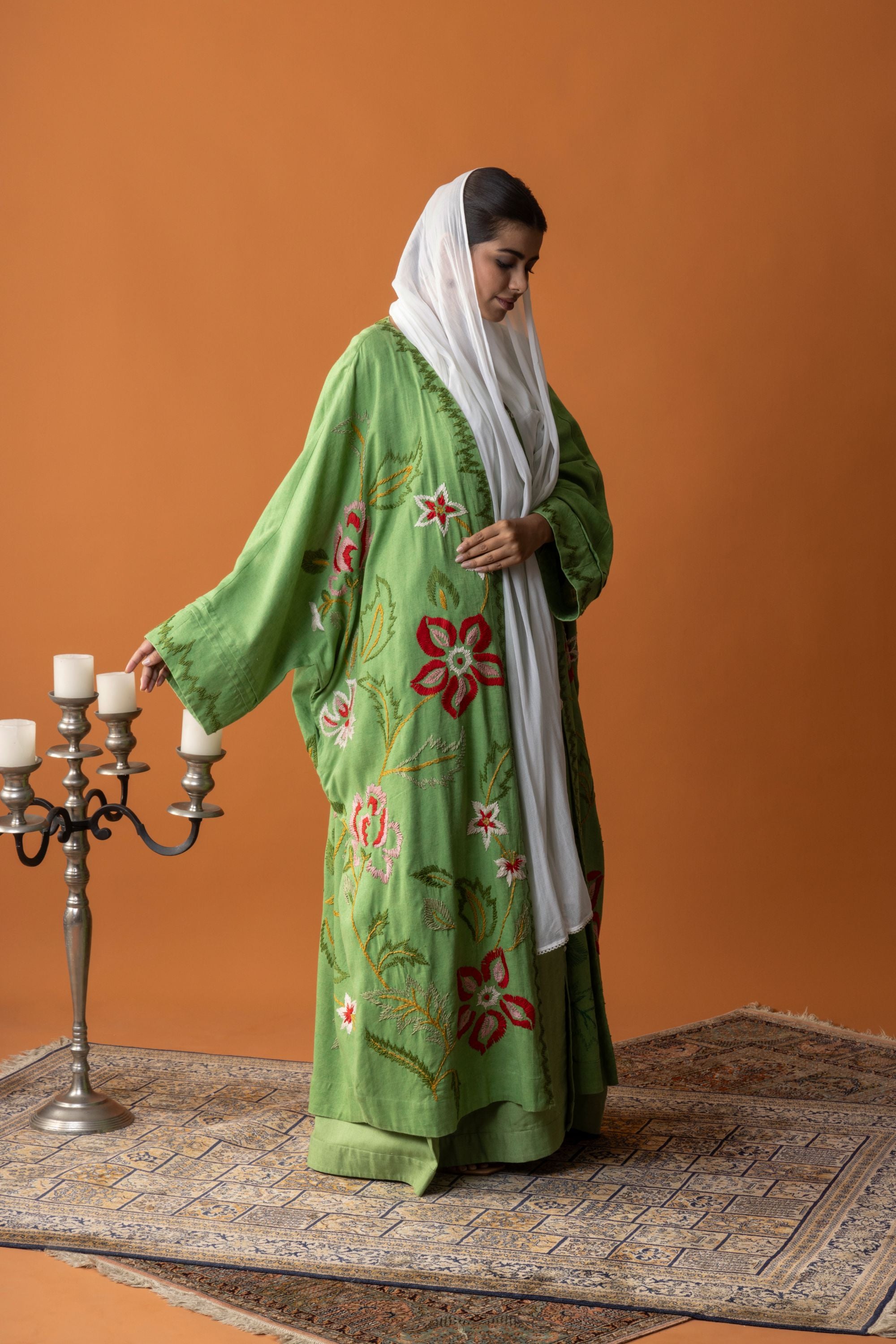 Nafsa Embroidered Abaya