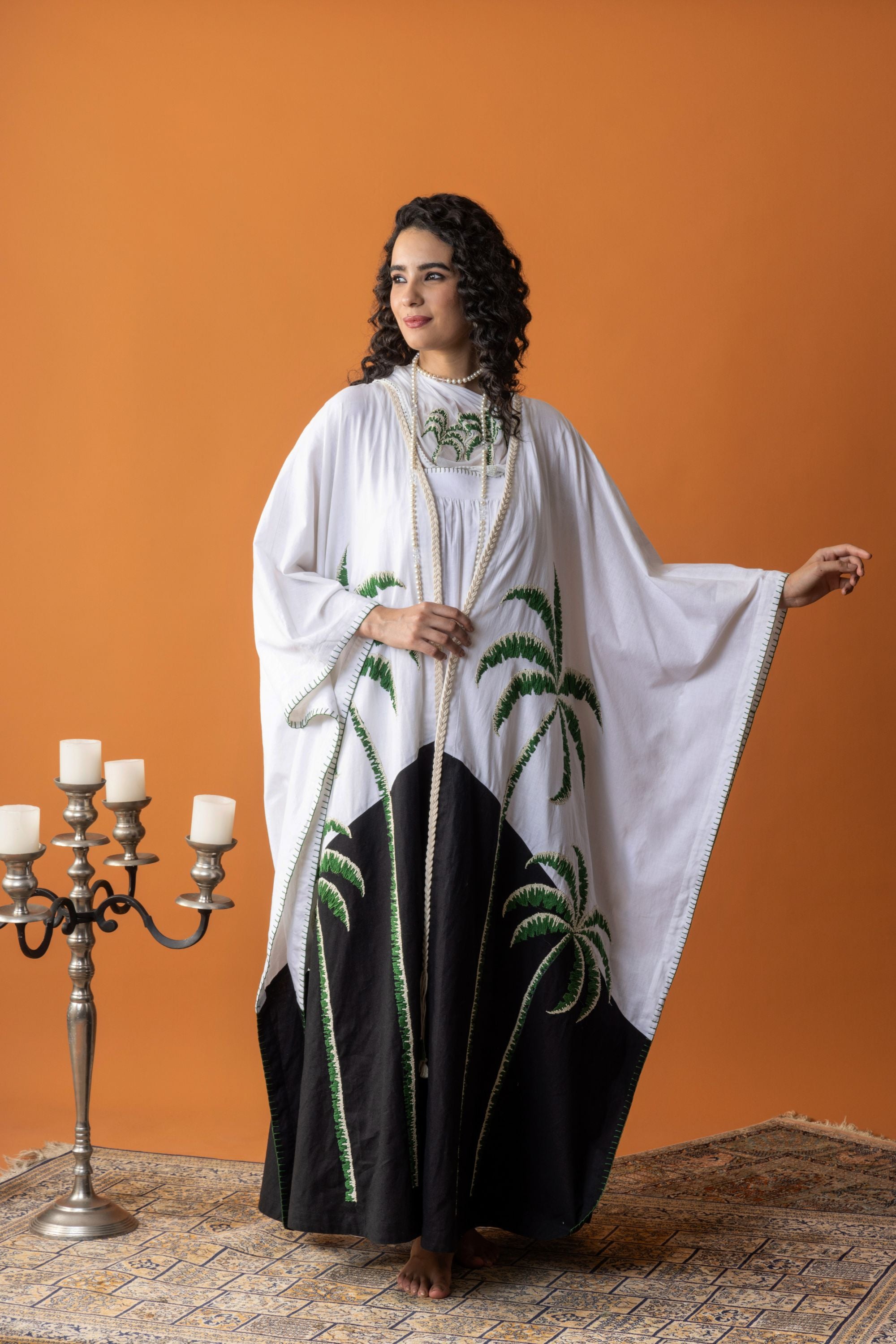 Ferial Embroidered Abaya