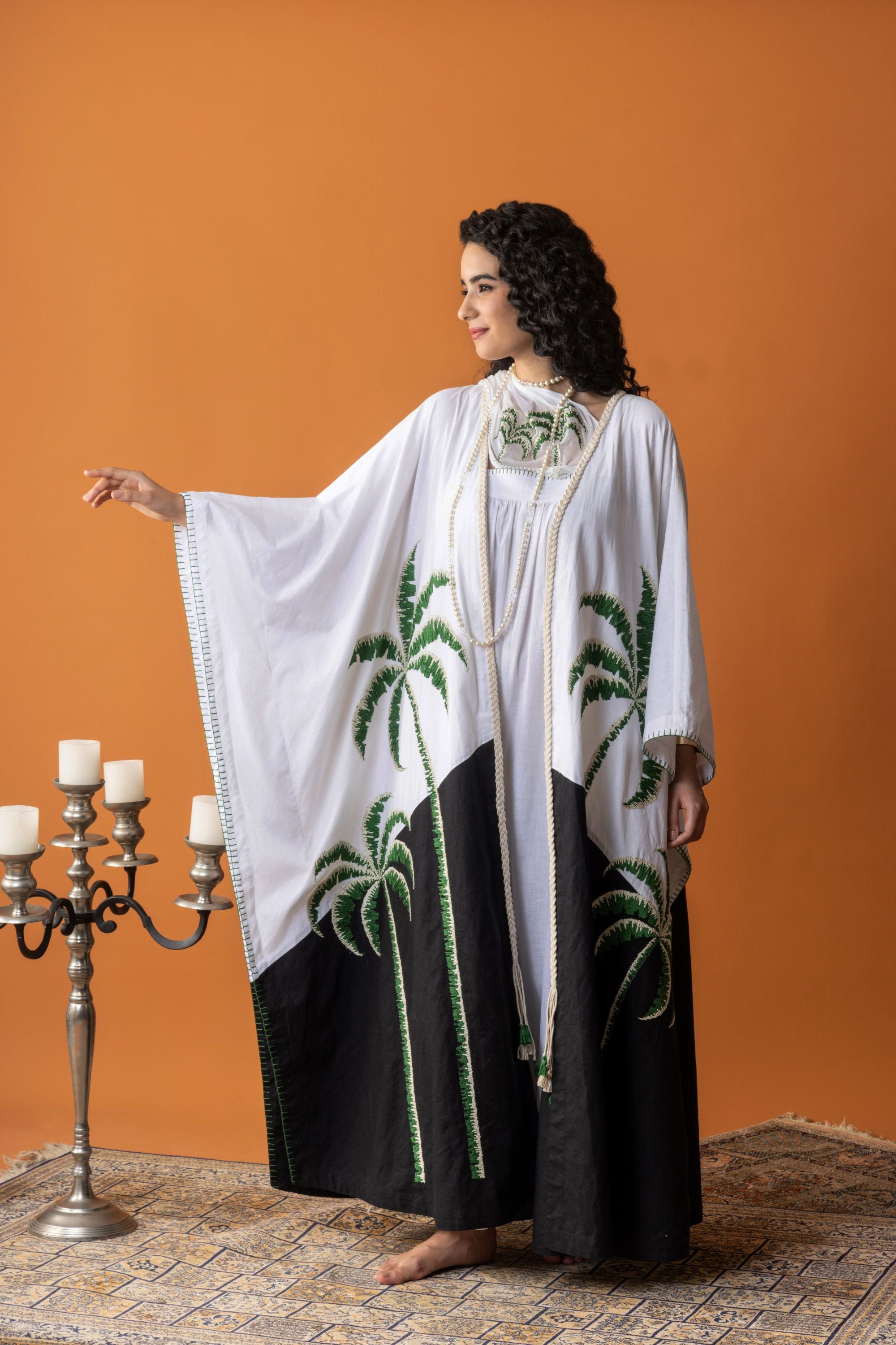 Ferial Embroidered Abaya