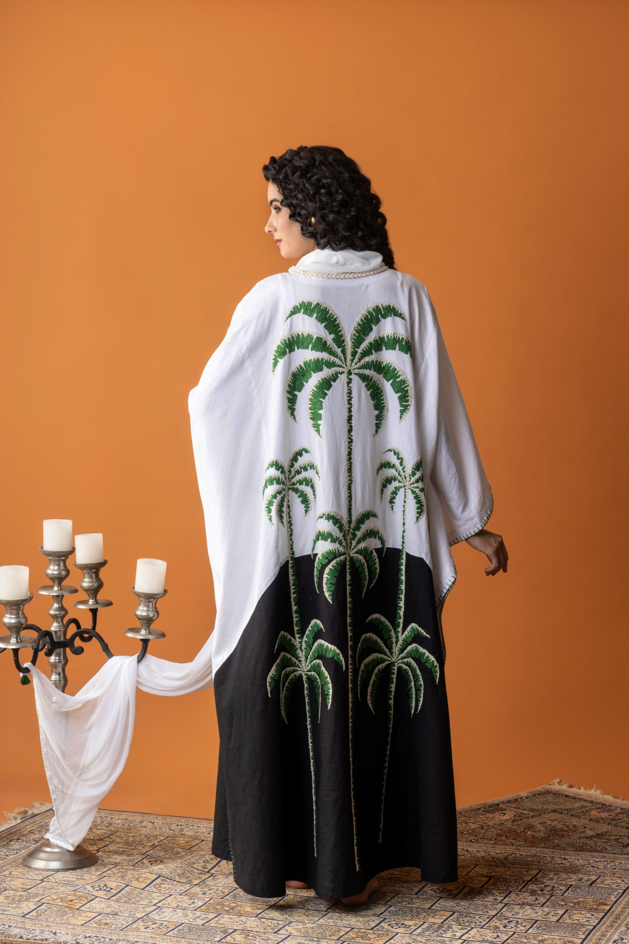 Ferial Embroidered Abaya