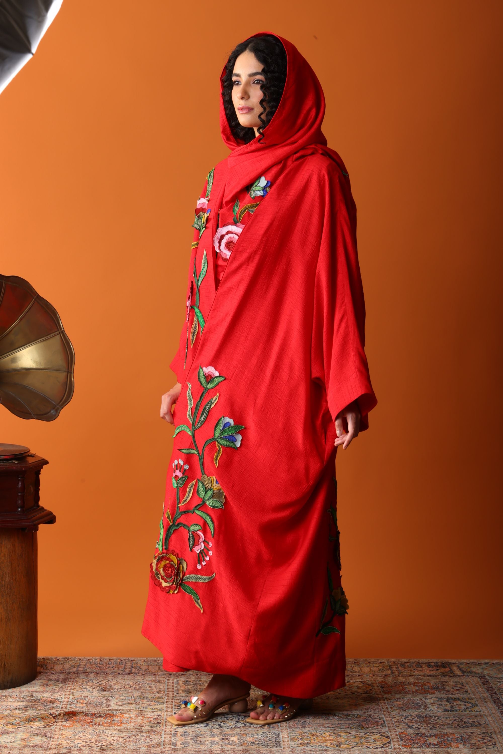 Zafeera Embroidered Abaya