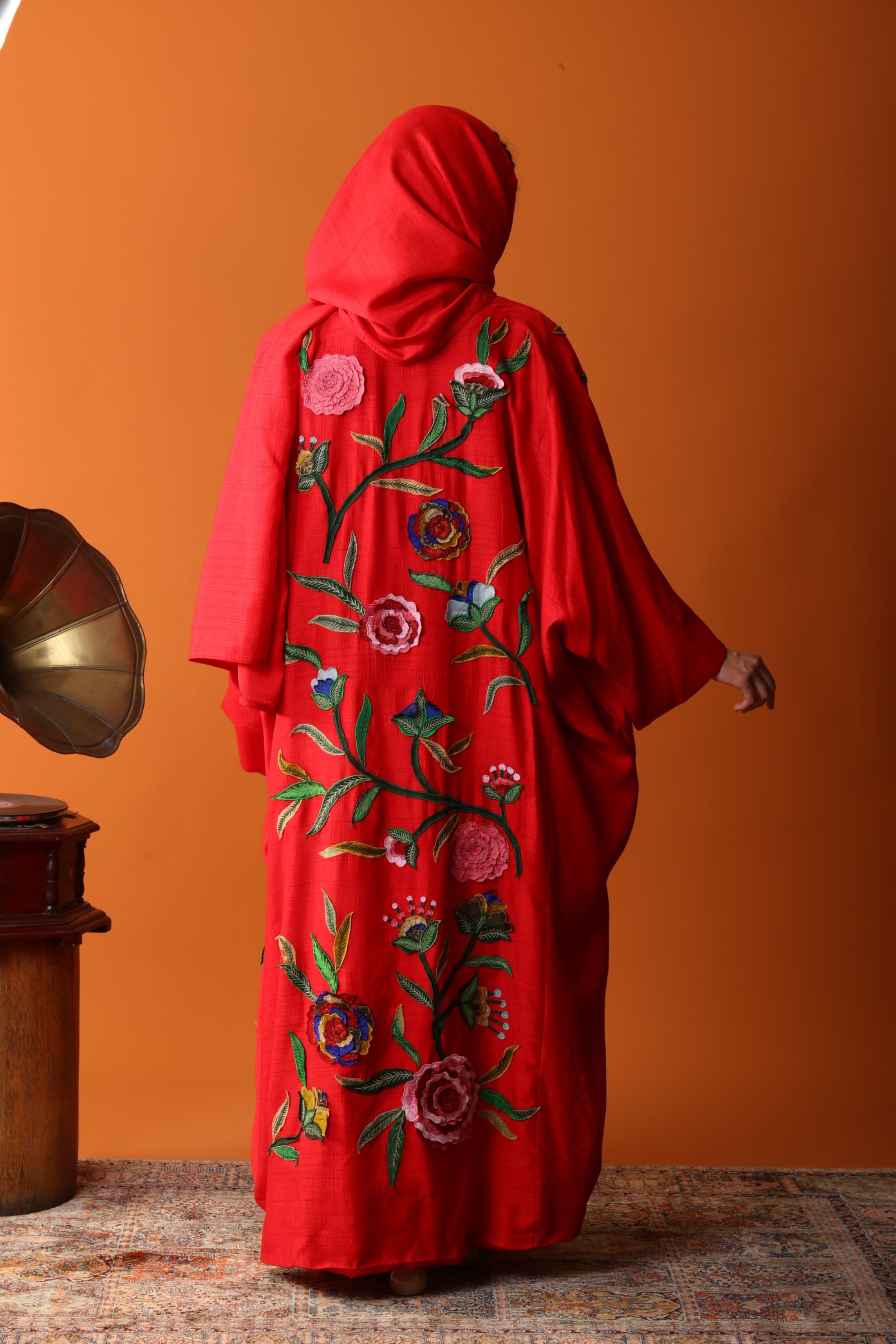 Zafeera Embroidered Abaya