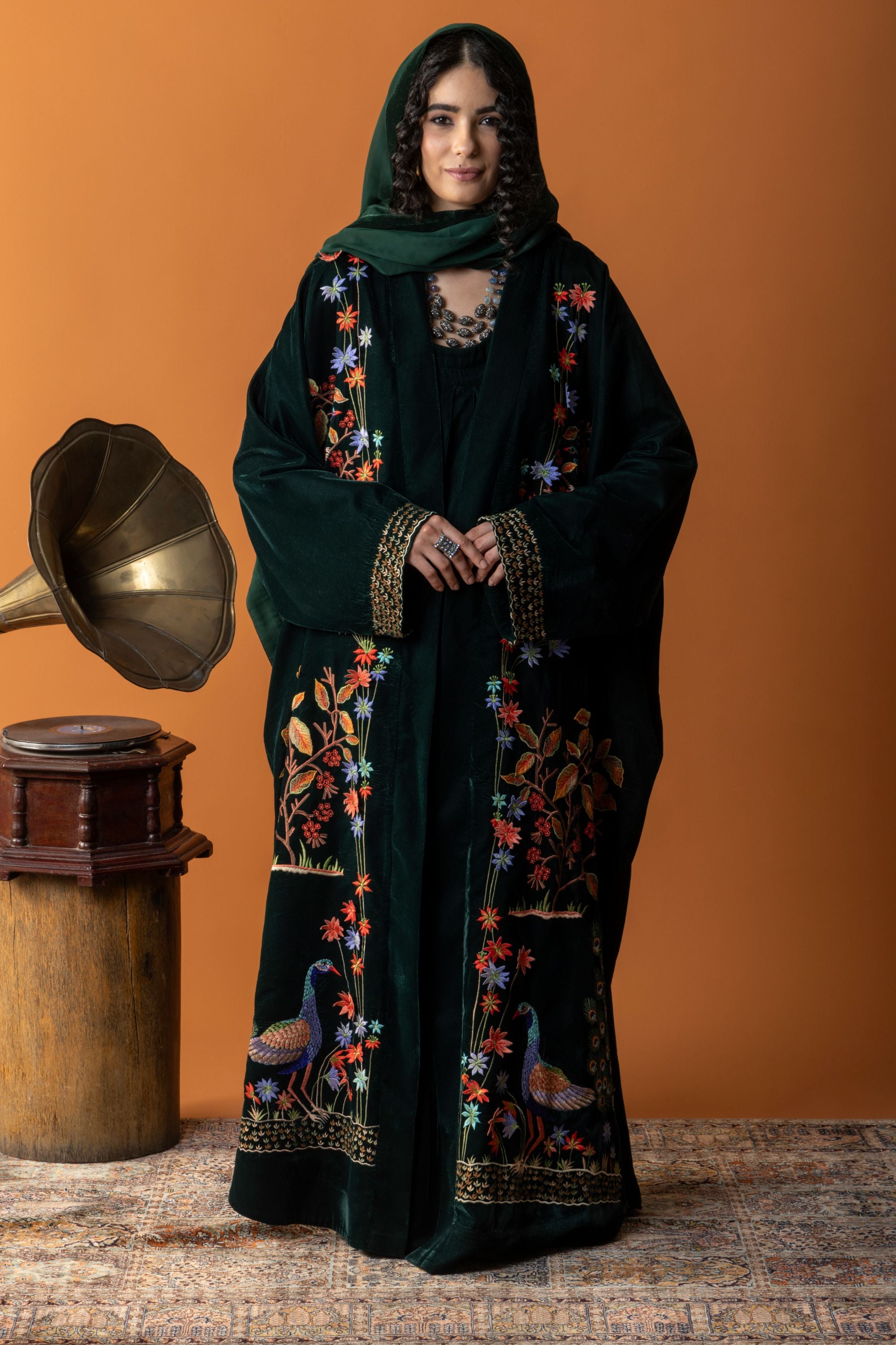 Ibtisam Embroidered Abaya