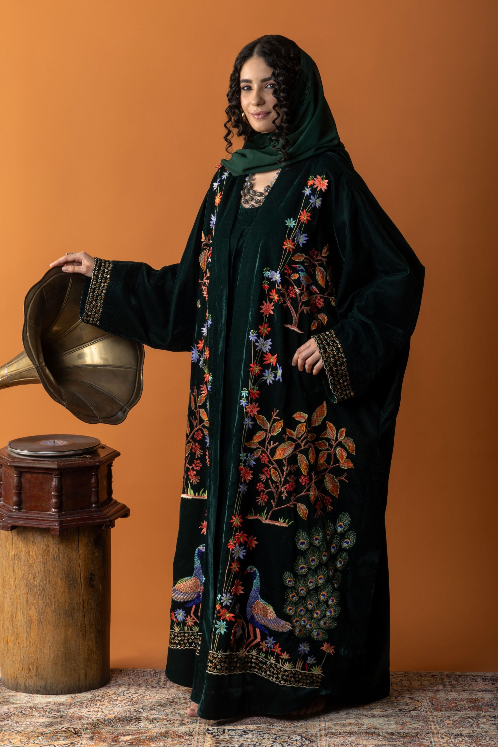 Ibtisam Embroidered Abaya