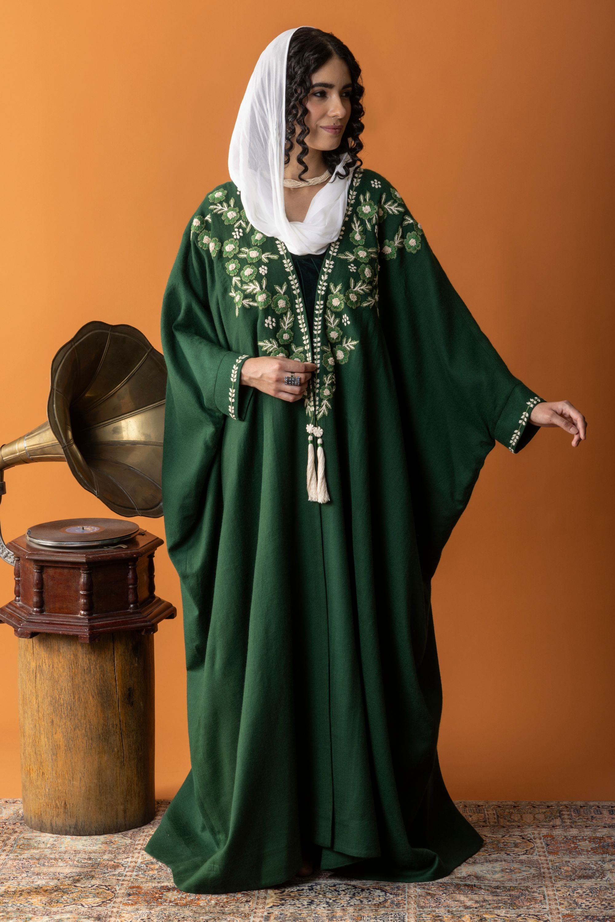 Israa Embroidered Abaya