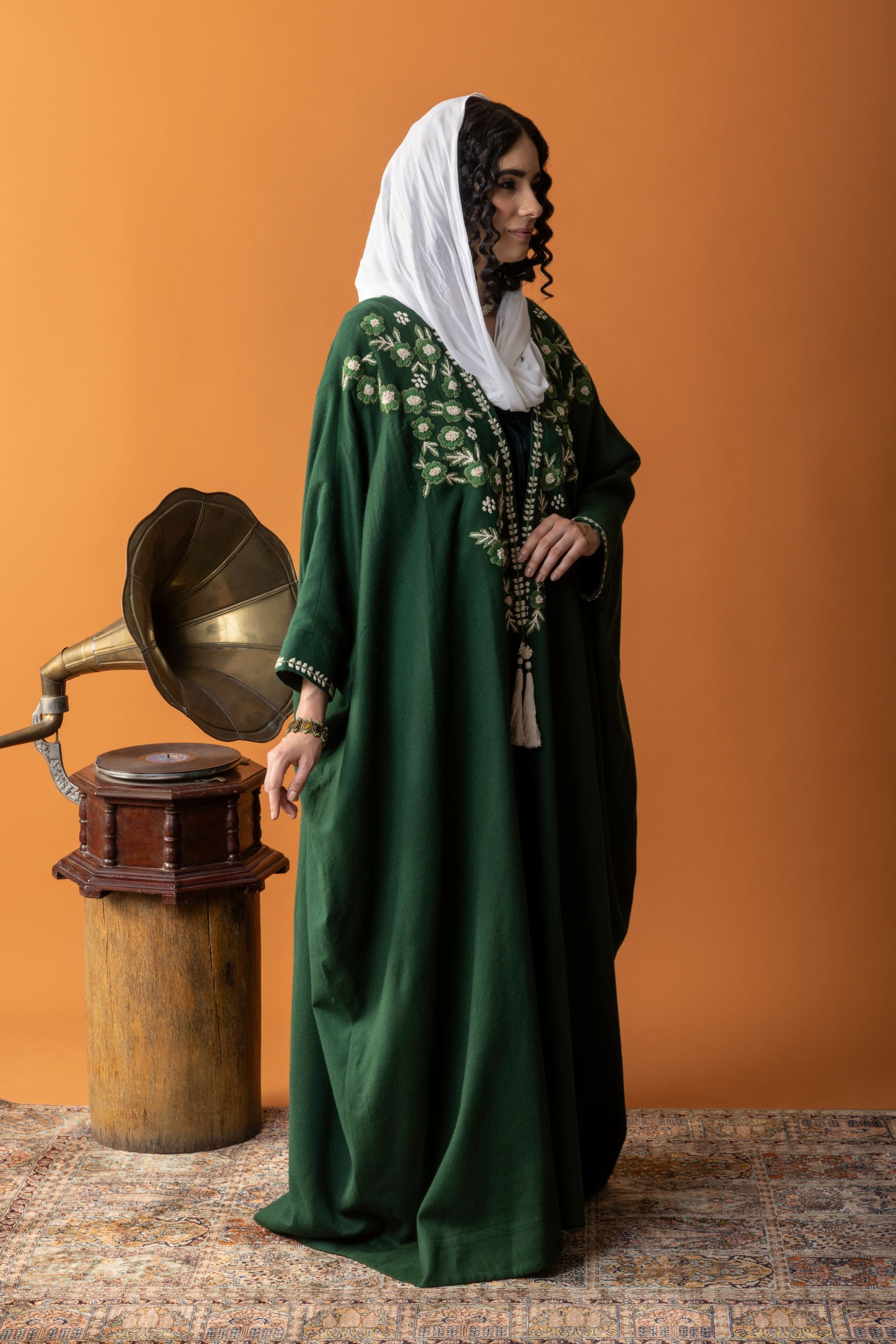 Israa Embroidered Abaya