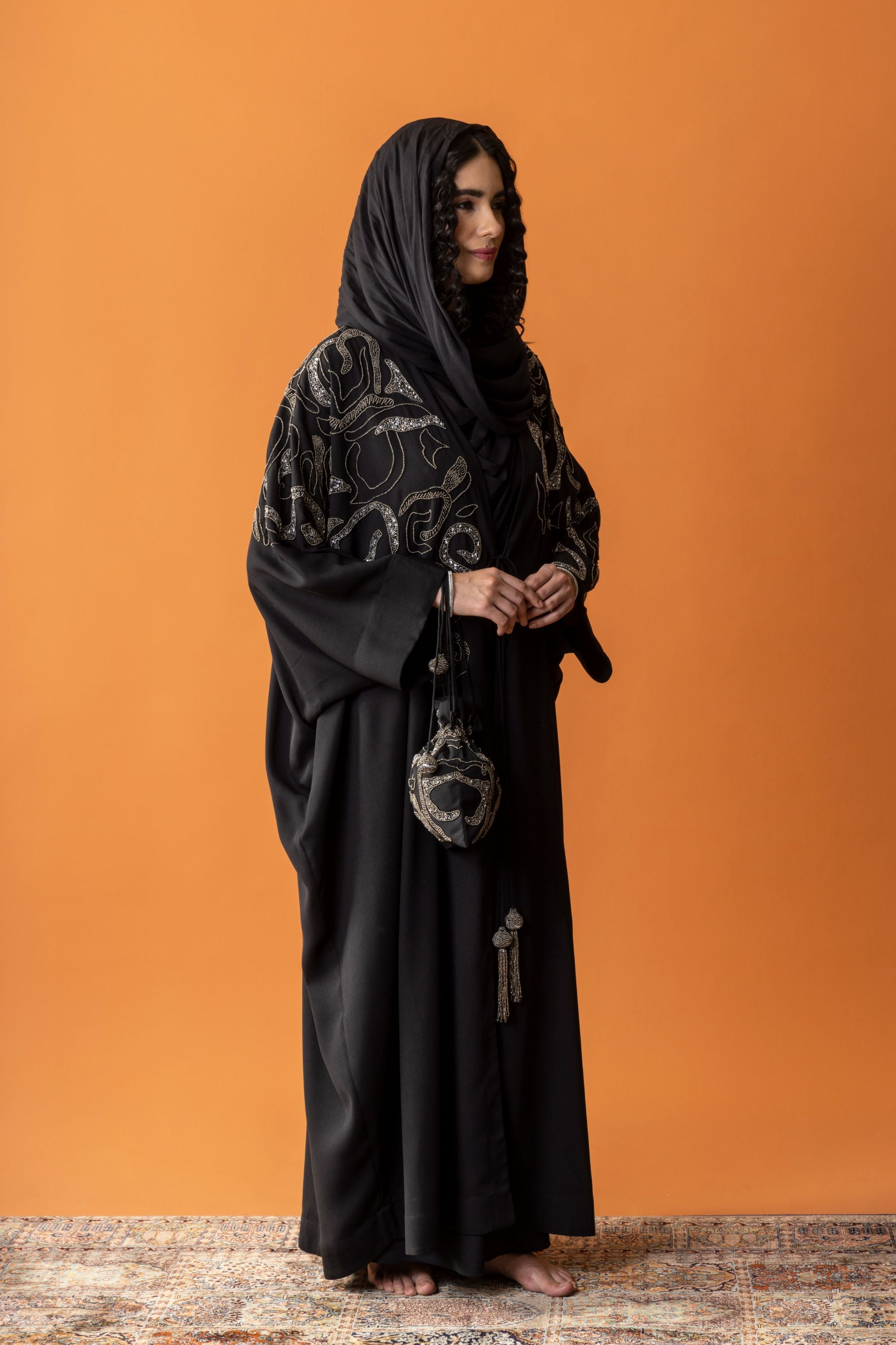 Kamilia Abaya with Embellishment