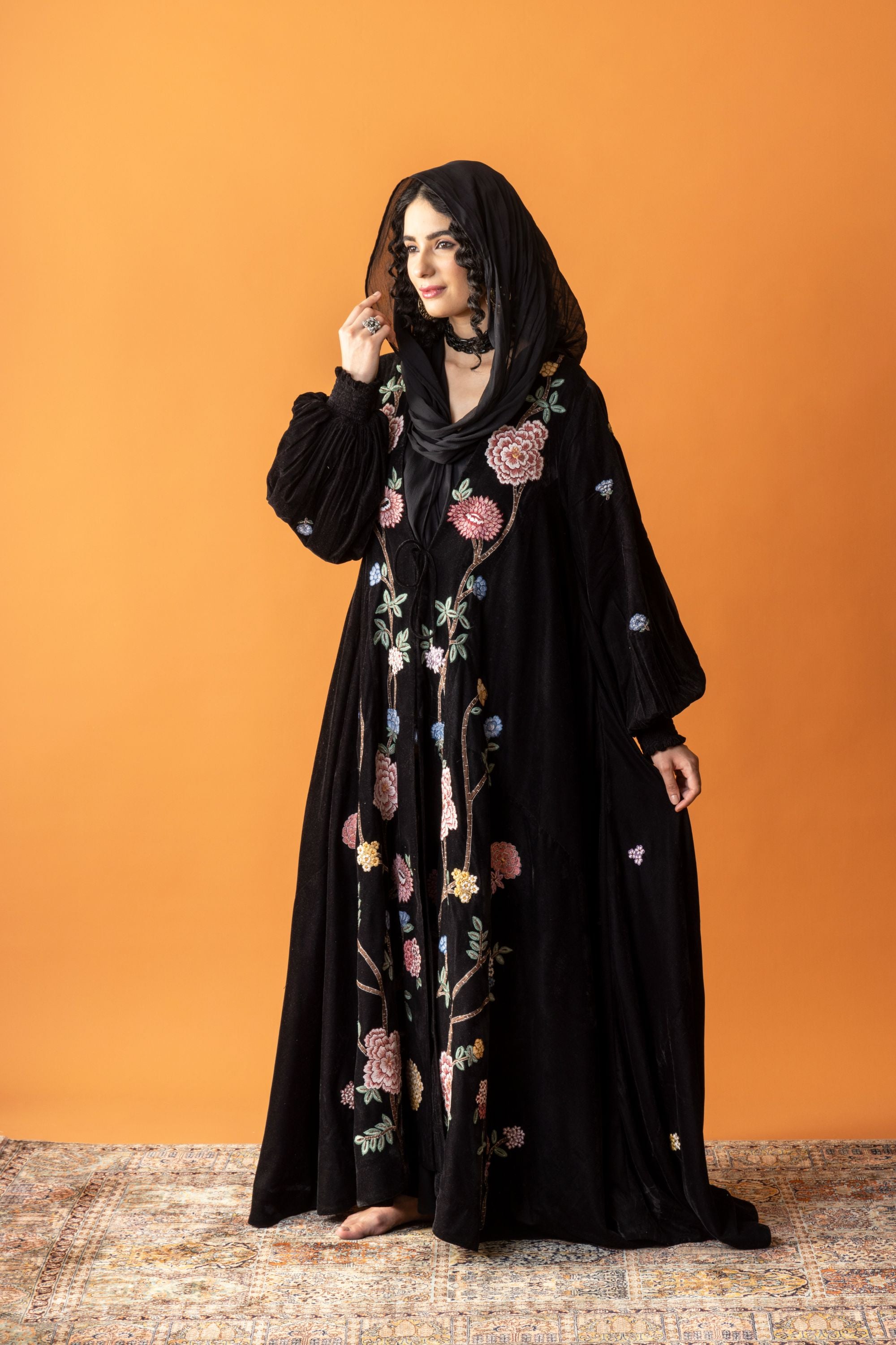 Laila Embroidered Abaya