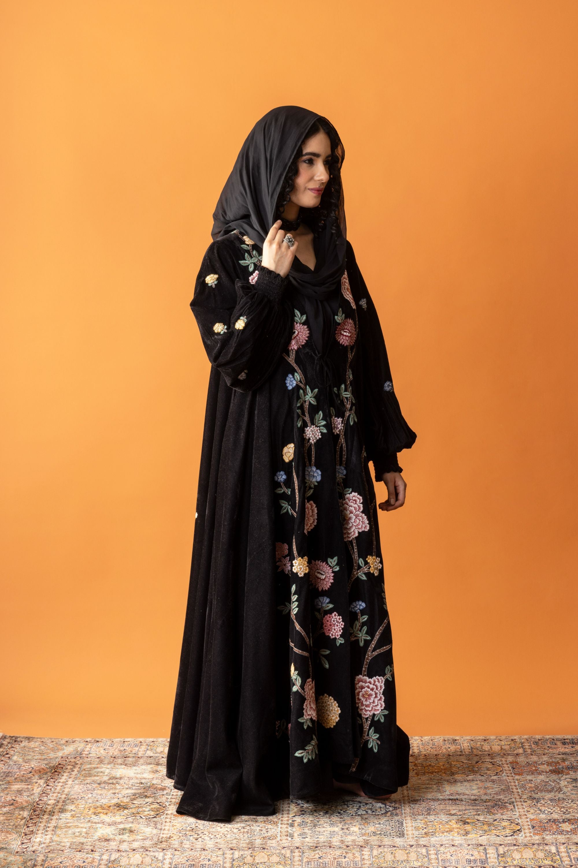 Laila Embroidered Abaya