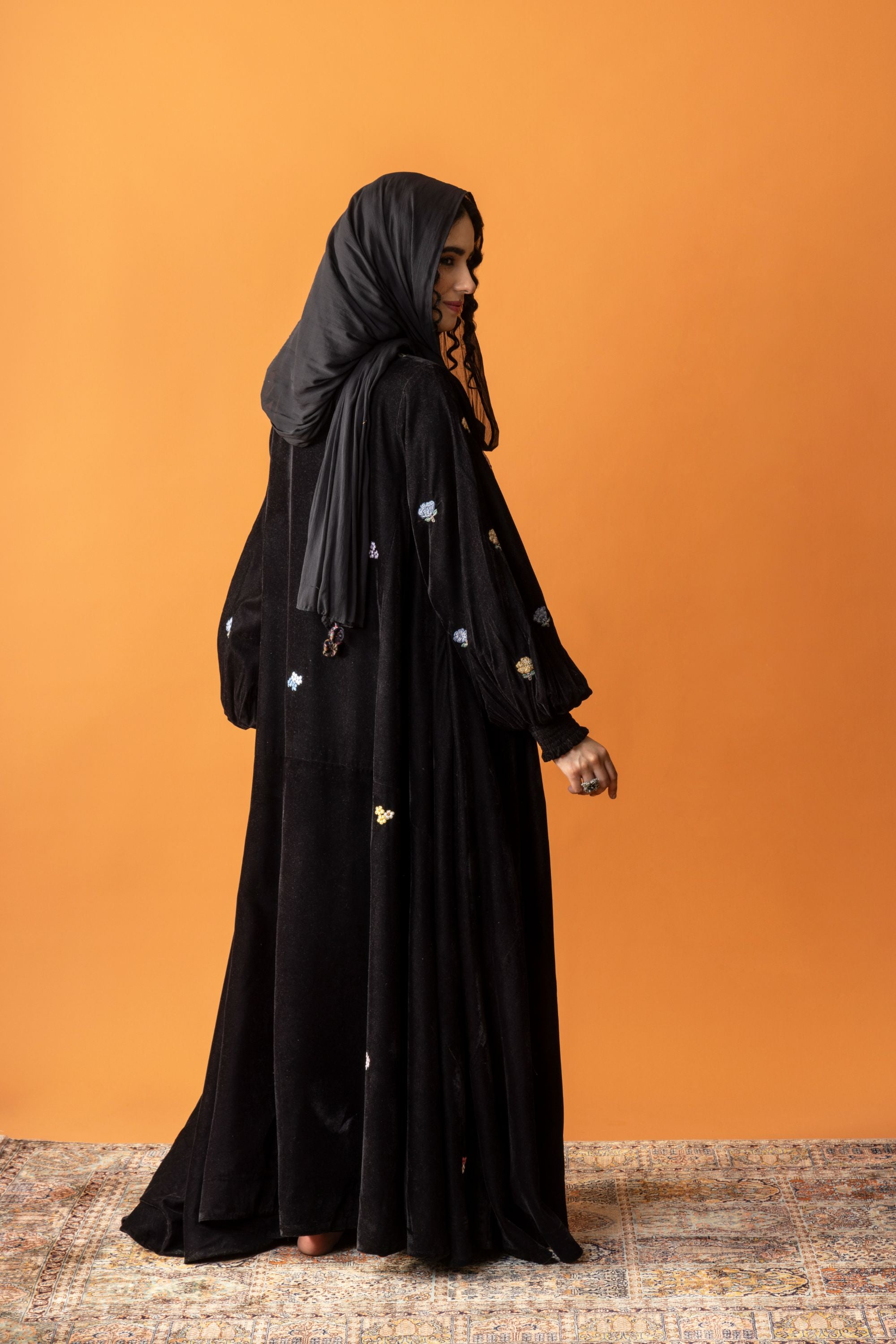 Laila Embroidered Abaya