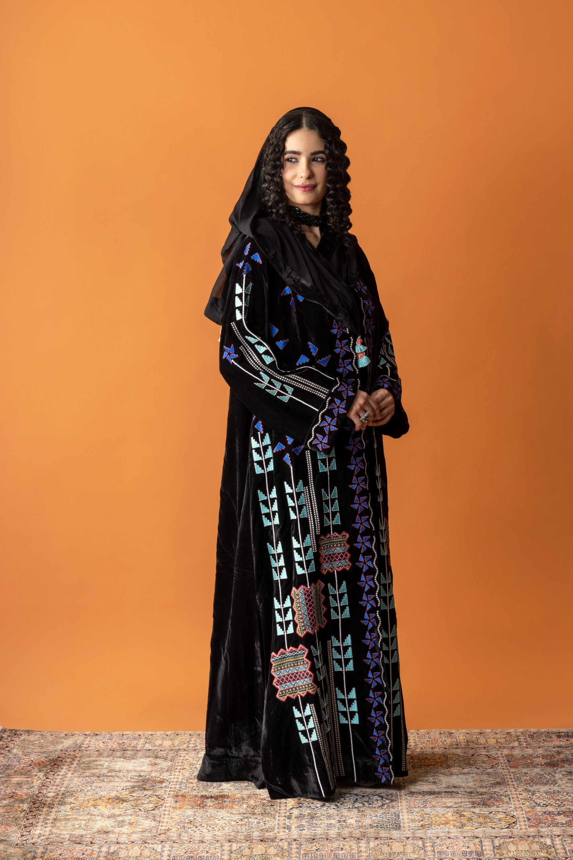 Lamia Embroidered Abaya