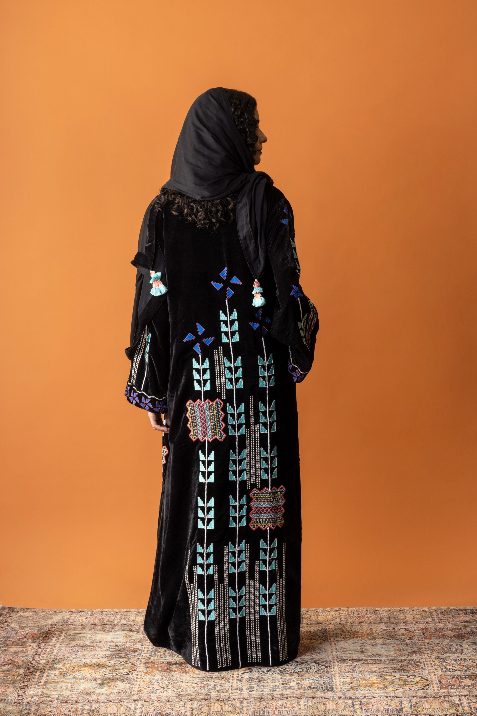 Lamia Embroidered Abaya