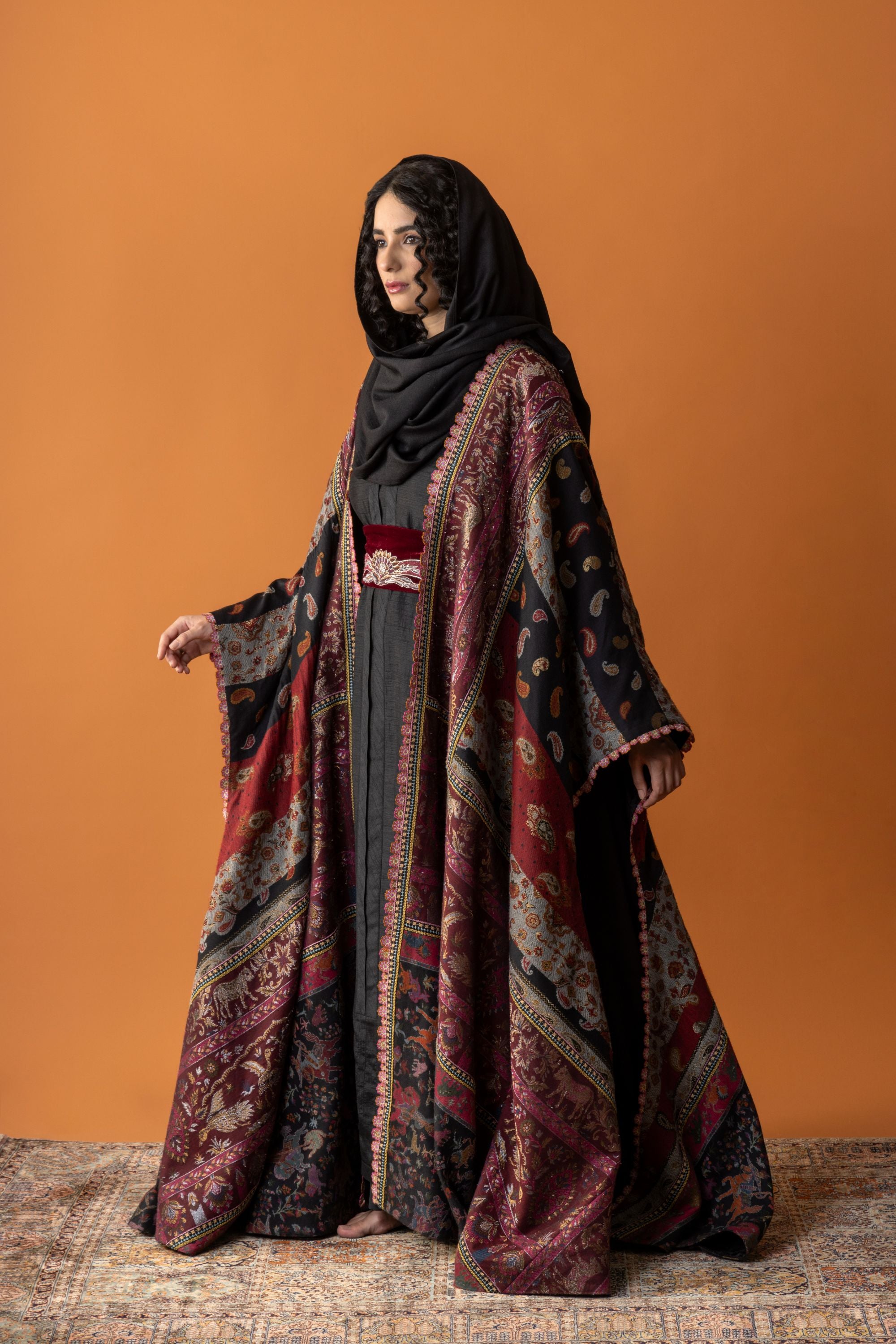 Amani Embroidered Abaya