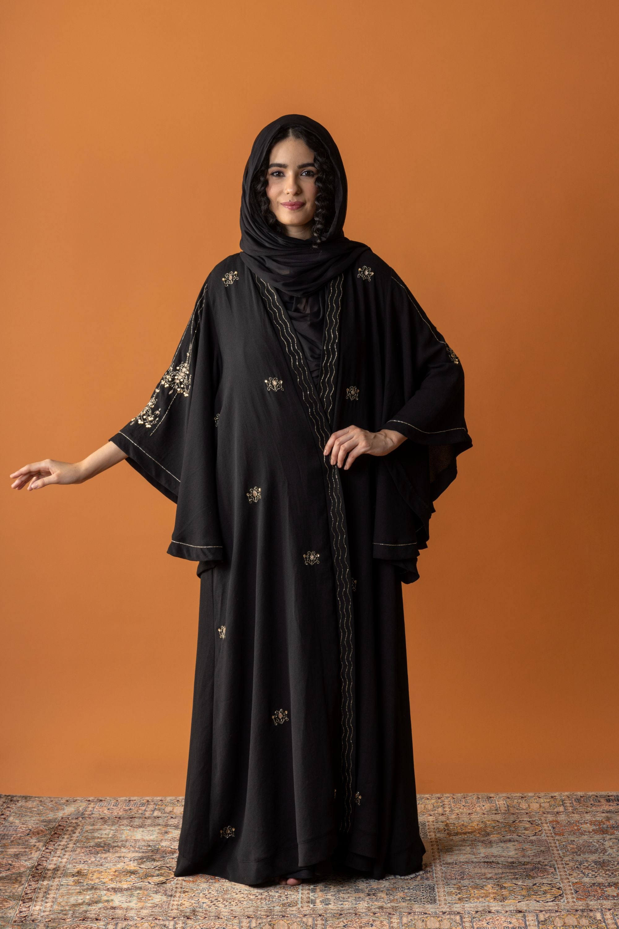 Yara Abaya with Embellishment