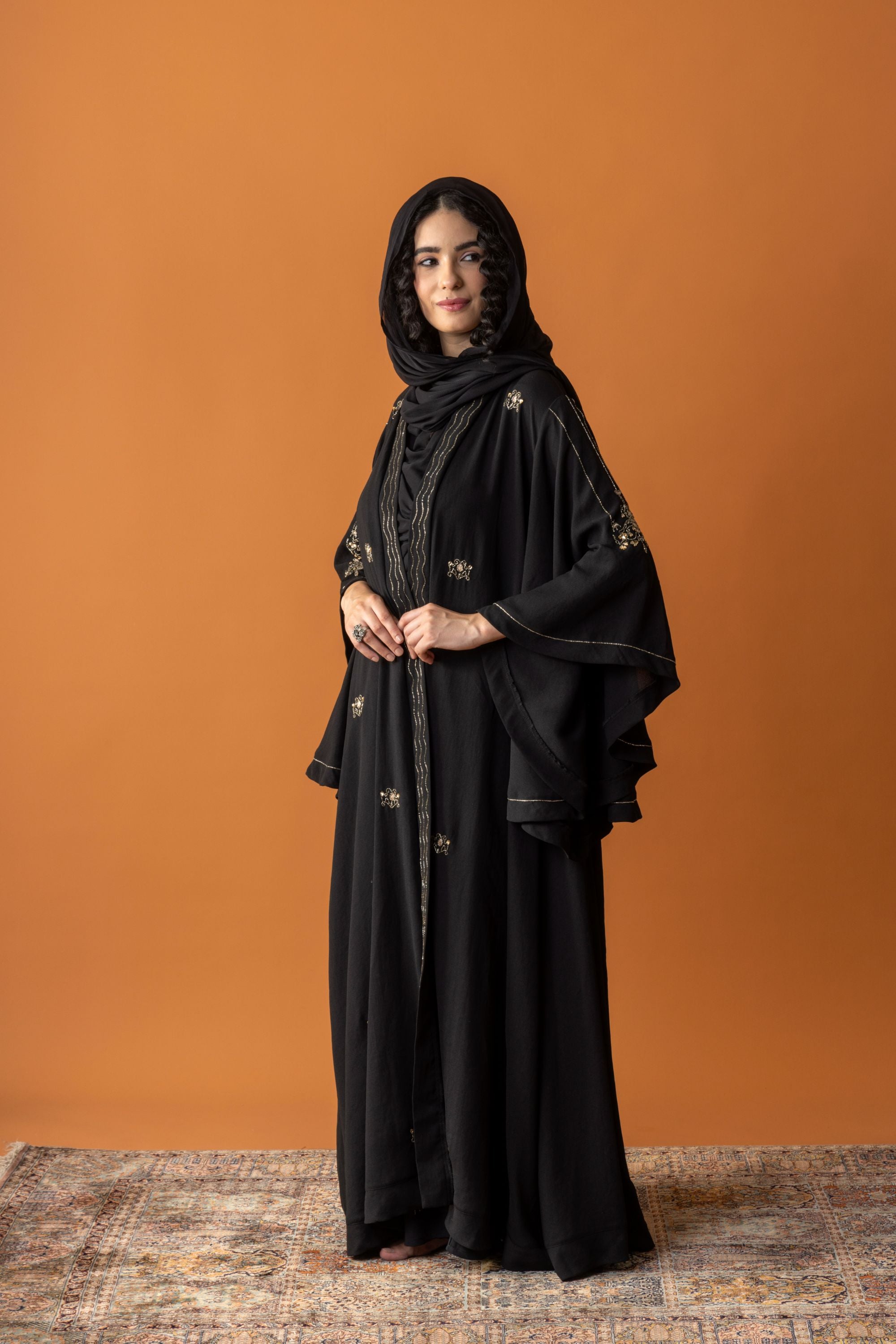 Yara Abaya with Embellishment