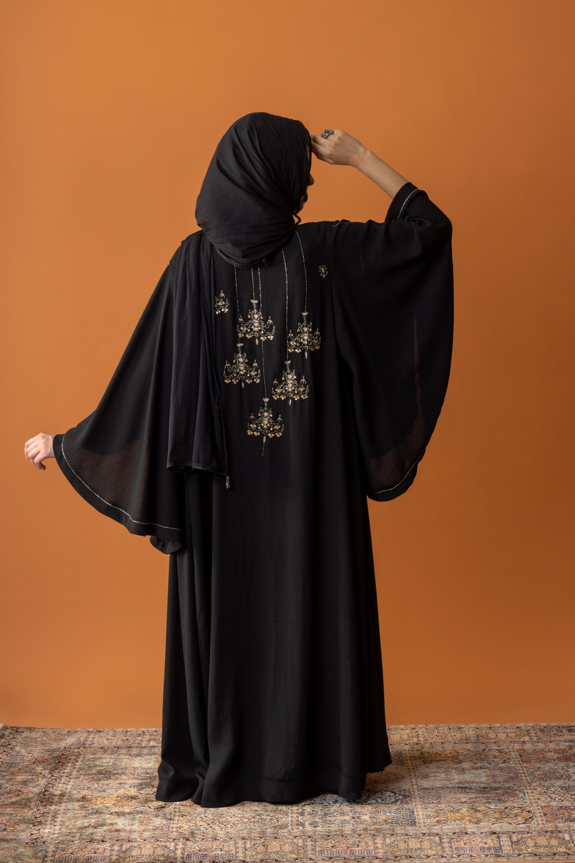 Yara Abaya with Embellishment