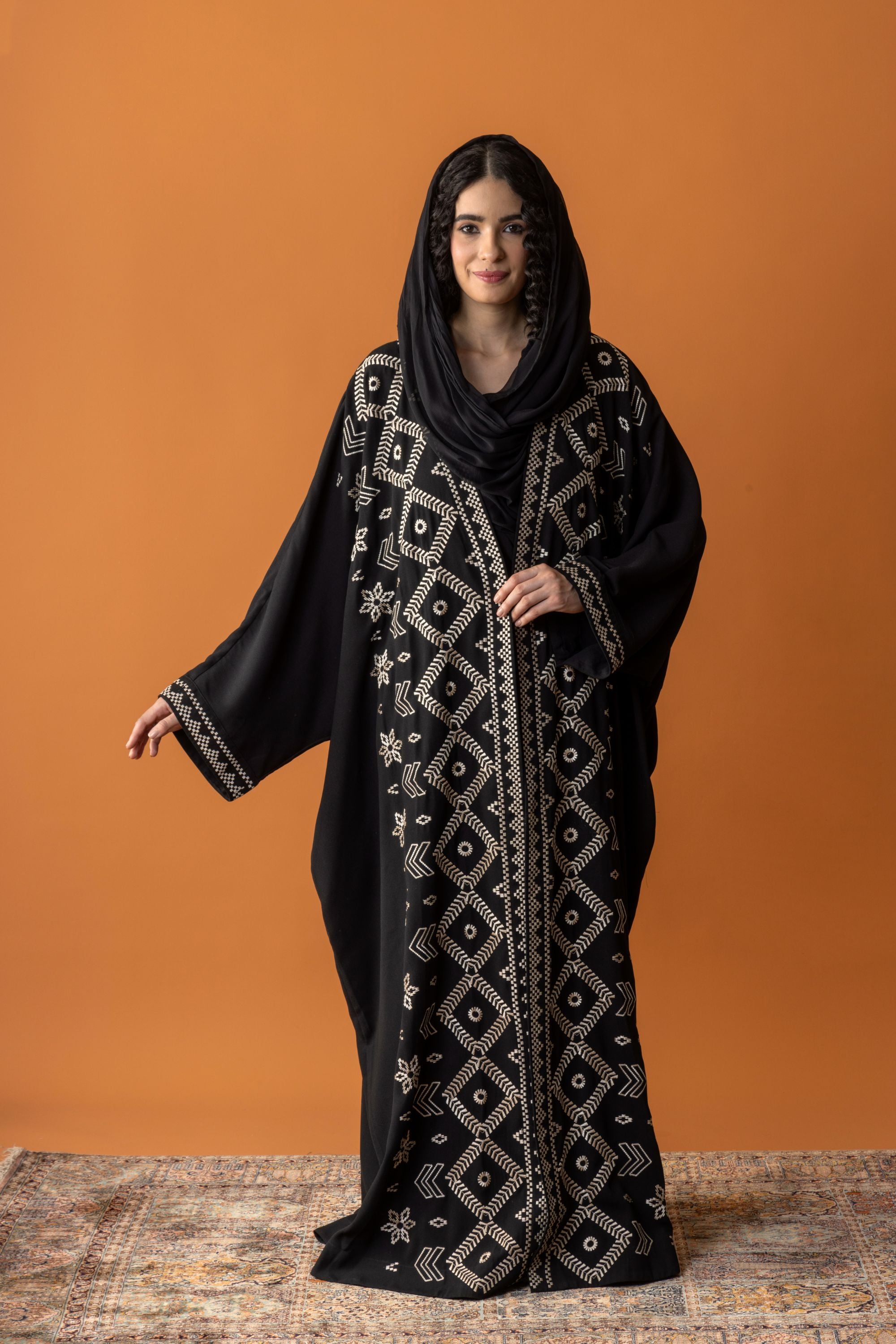 Rania Embroidered Abaya