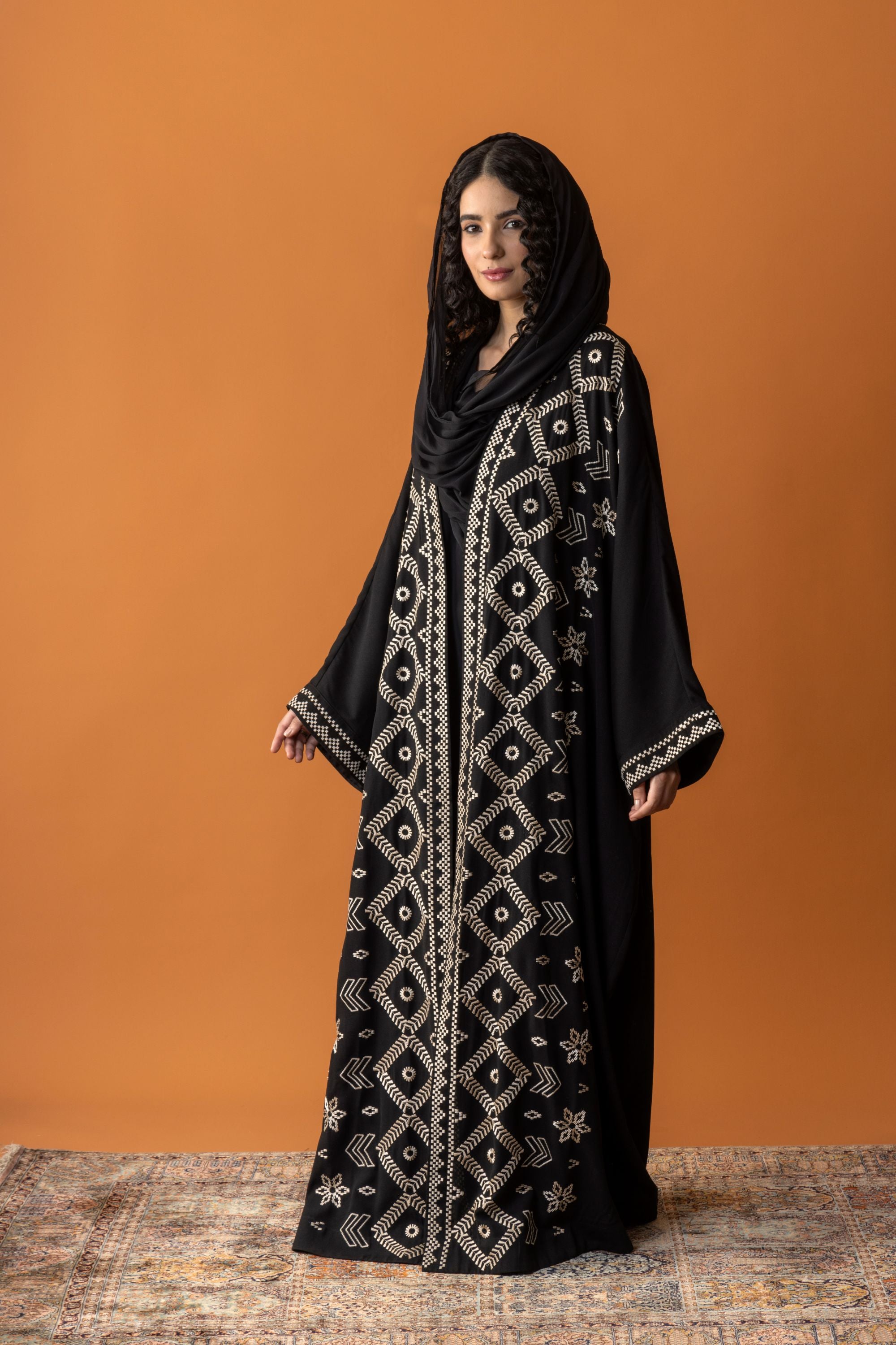 Rania Embroidered Abaya