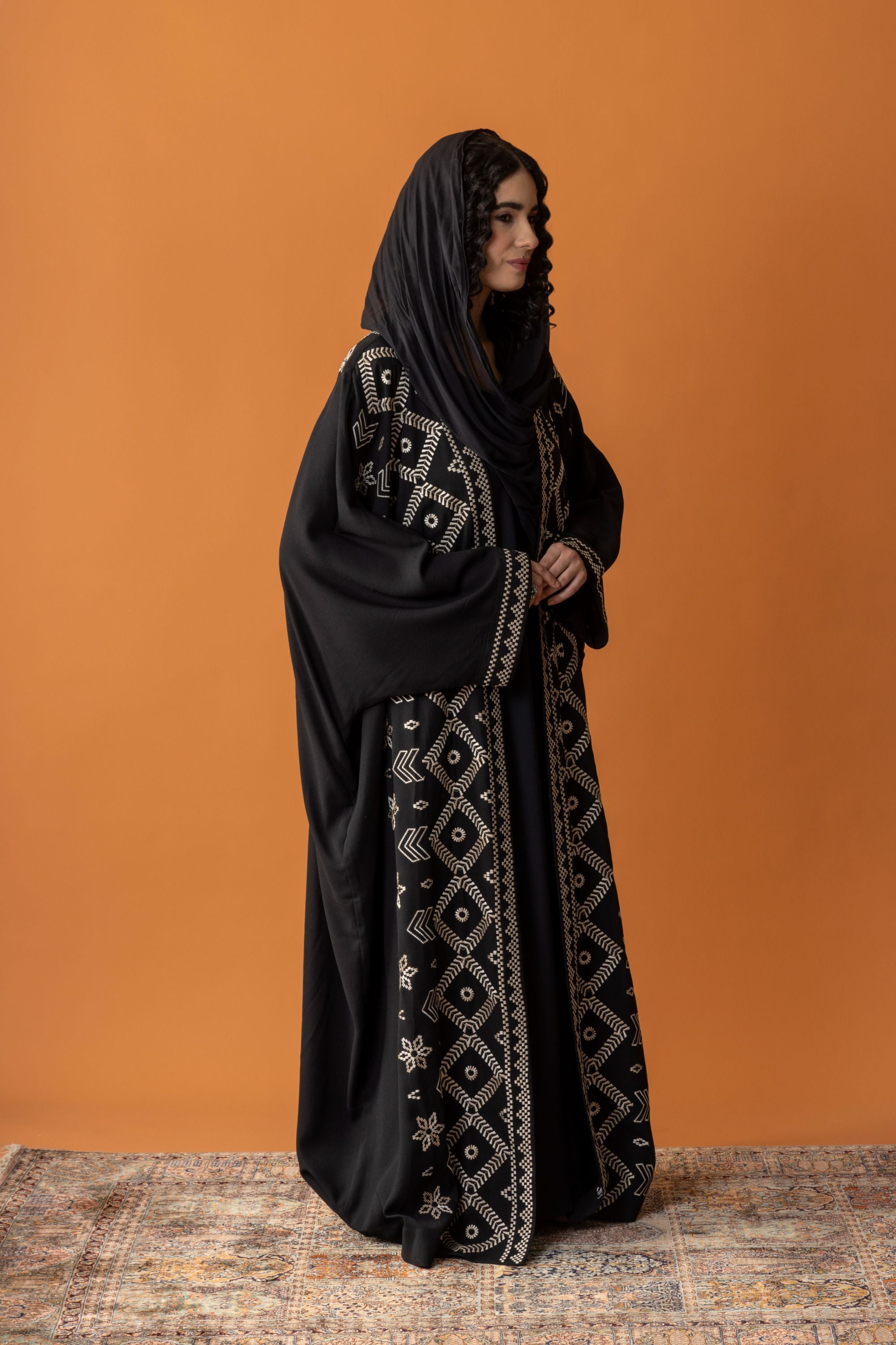 Rania Embroidered Abaya