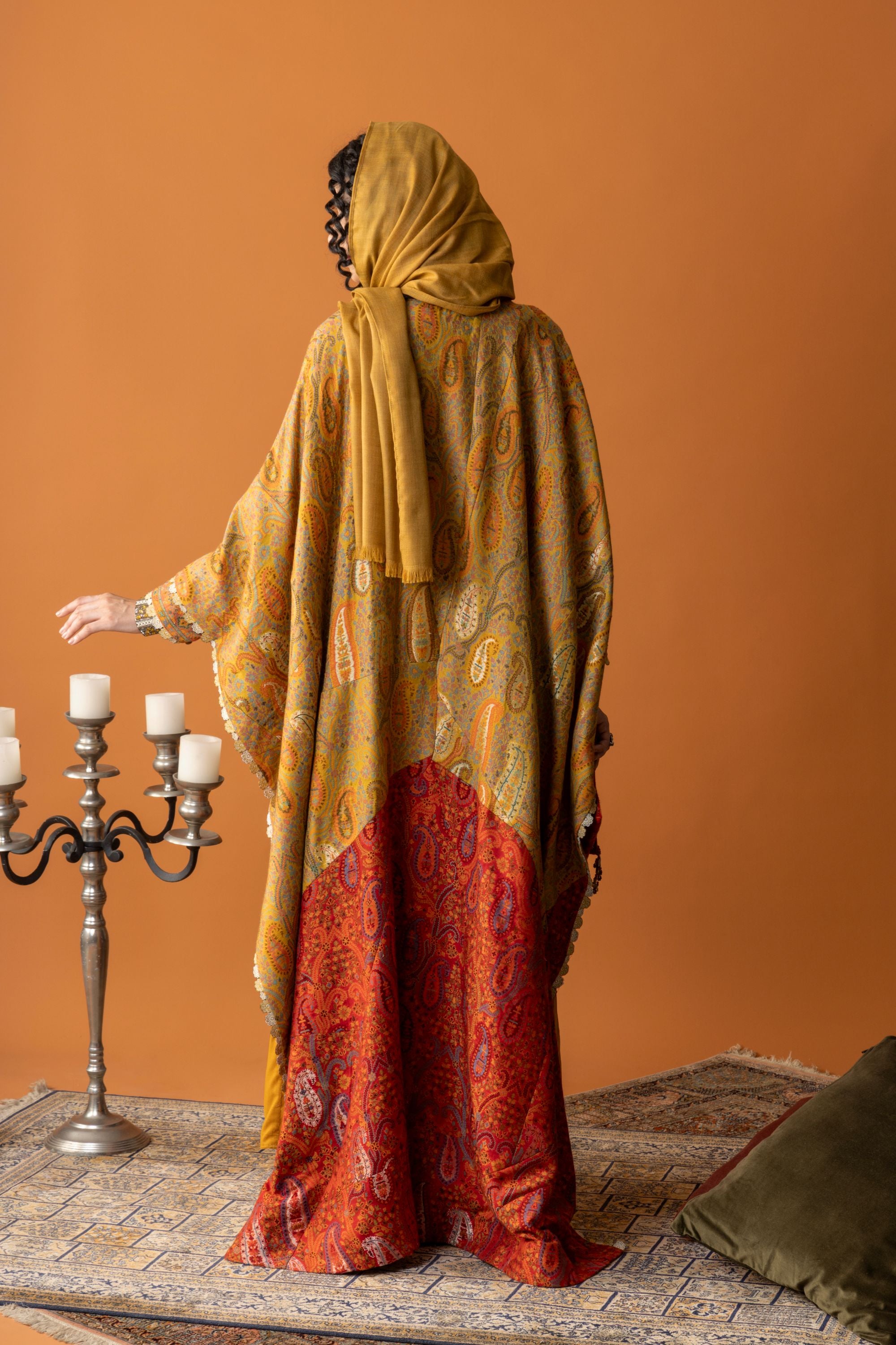 Dalia Embroidered Cape