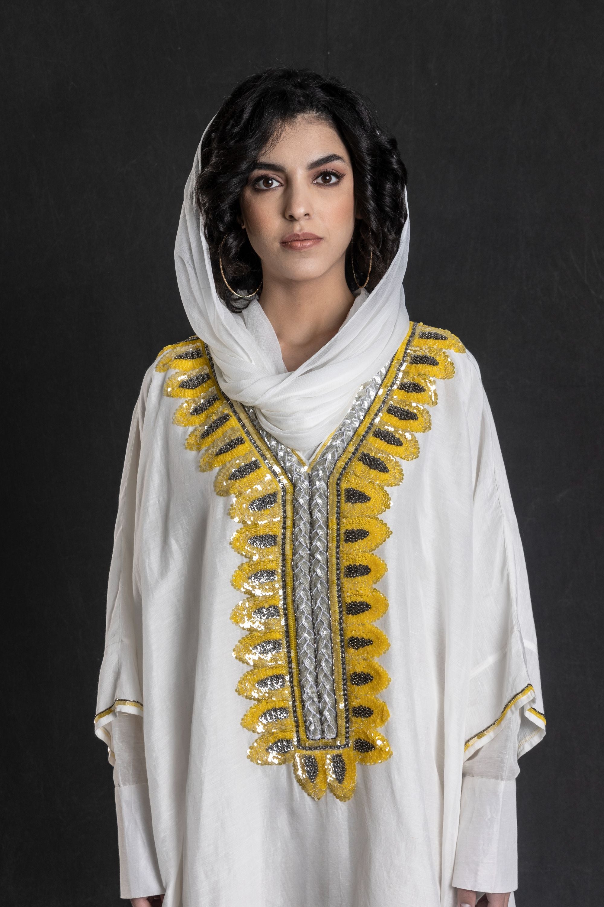 Ayesha Jalabiya with Embellishment