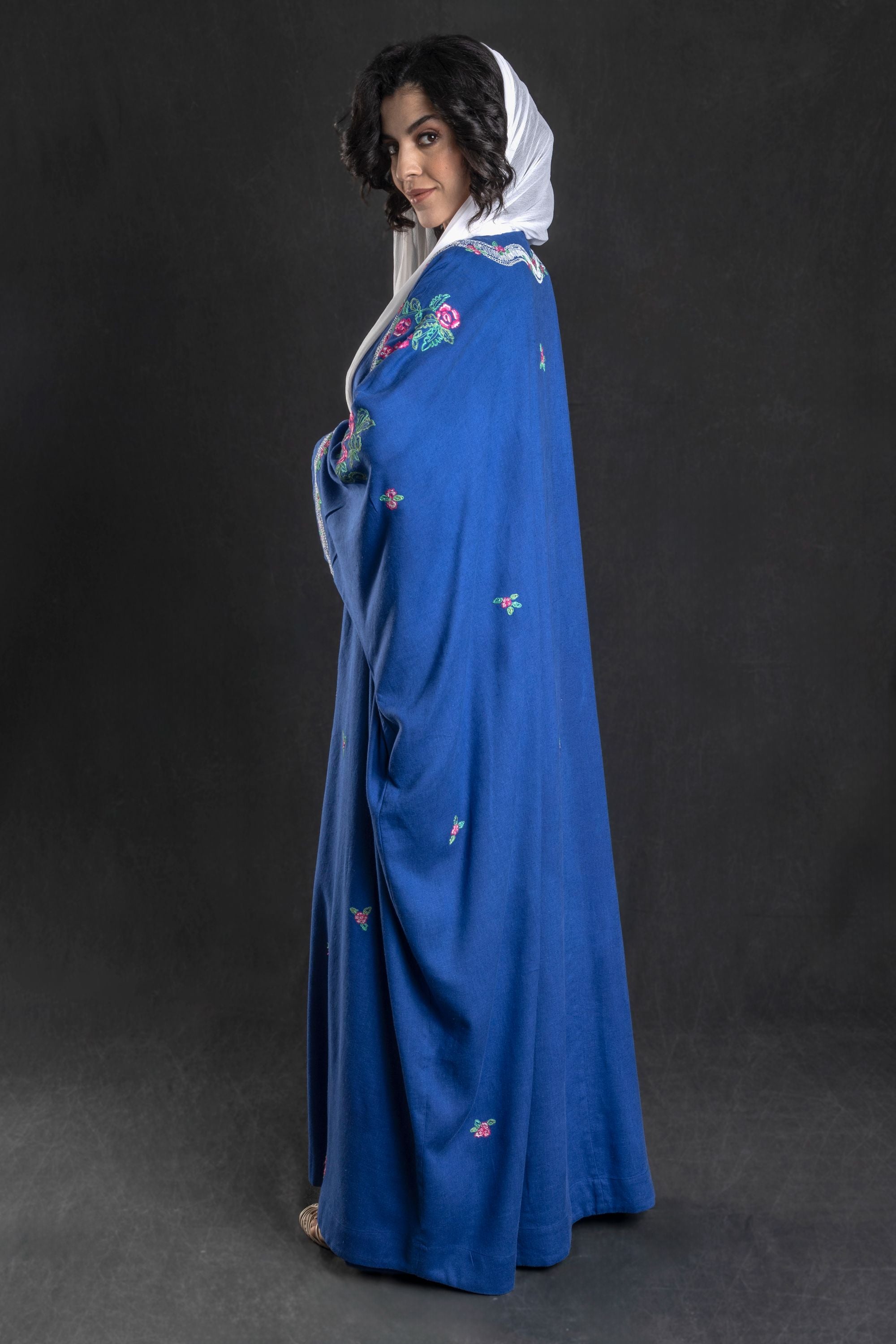 Farhat Abaya with Embroidery