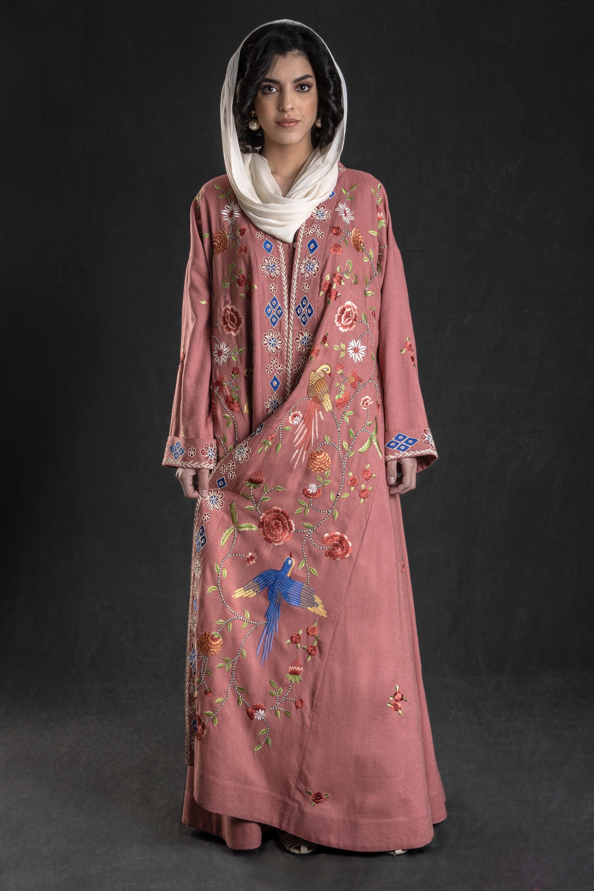 Farzana Abaya with Embroidery