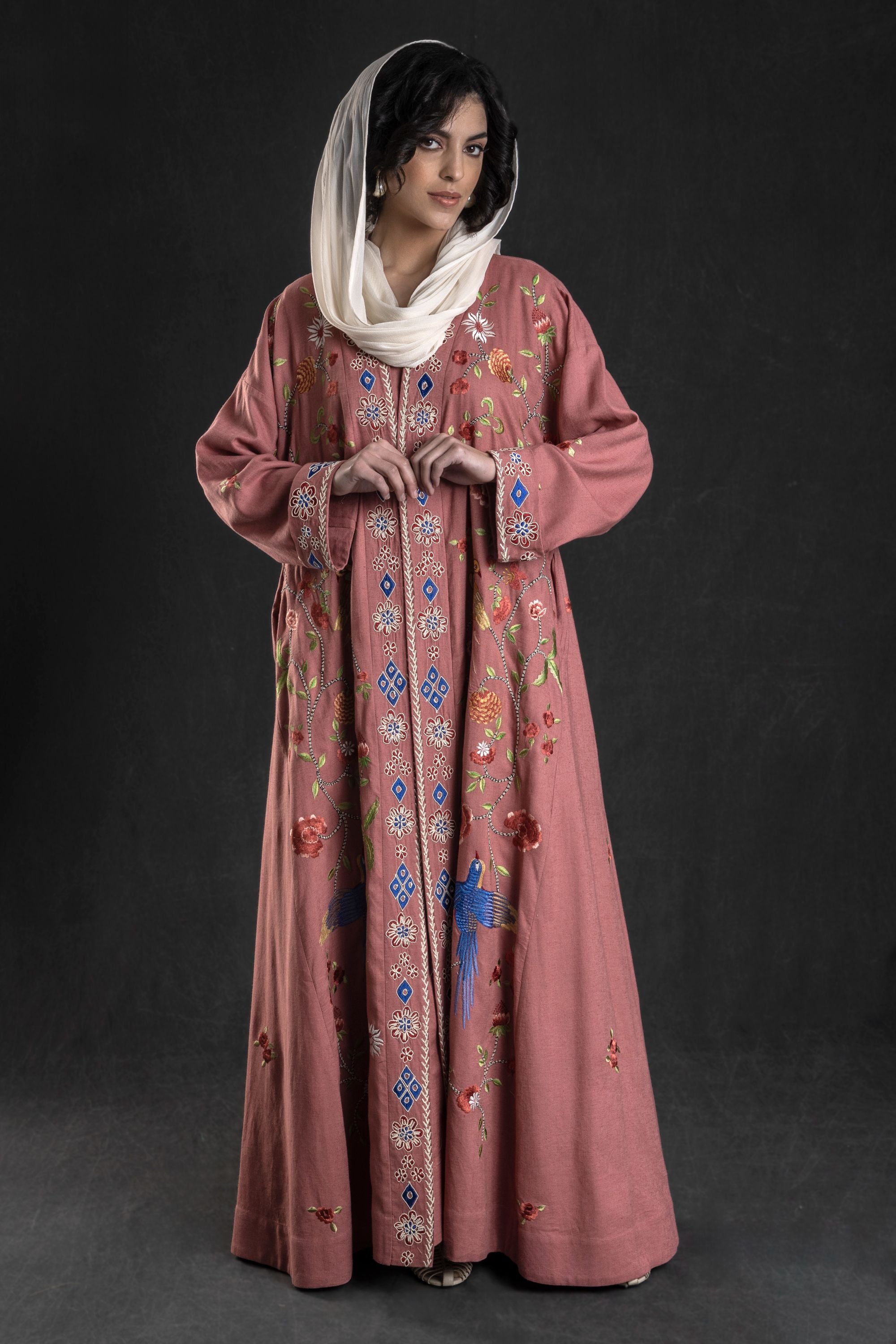 Farzana Abaya with Embroidery