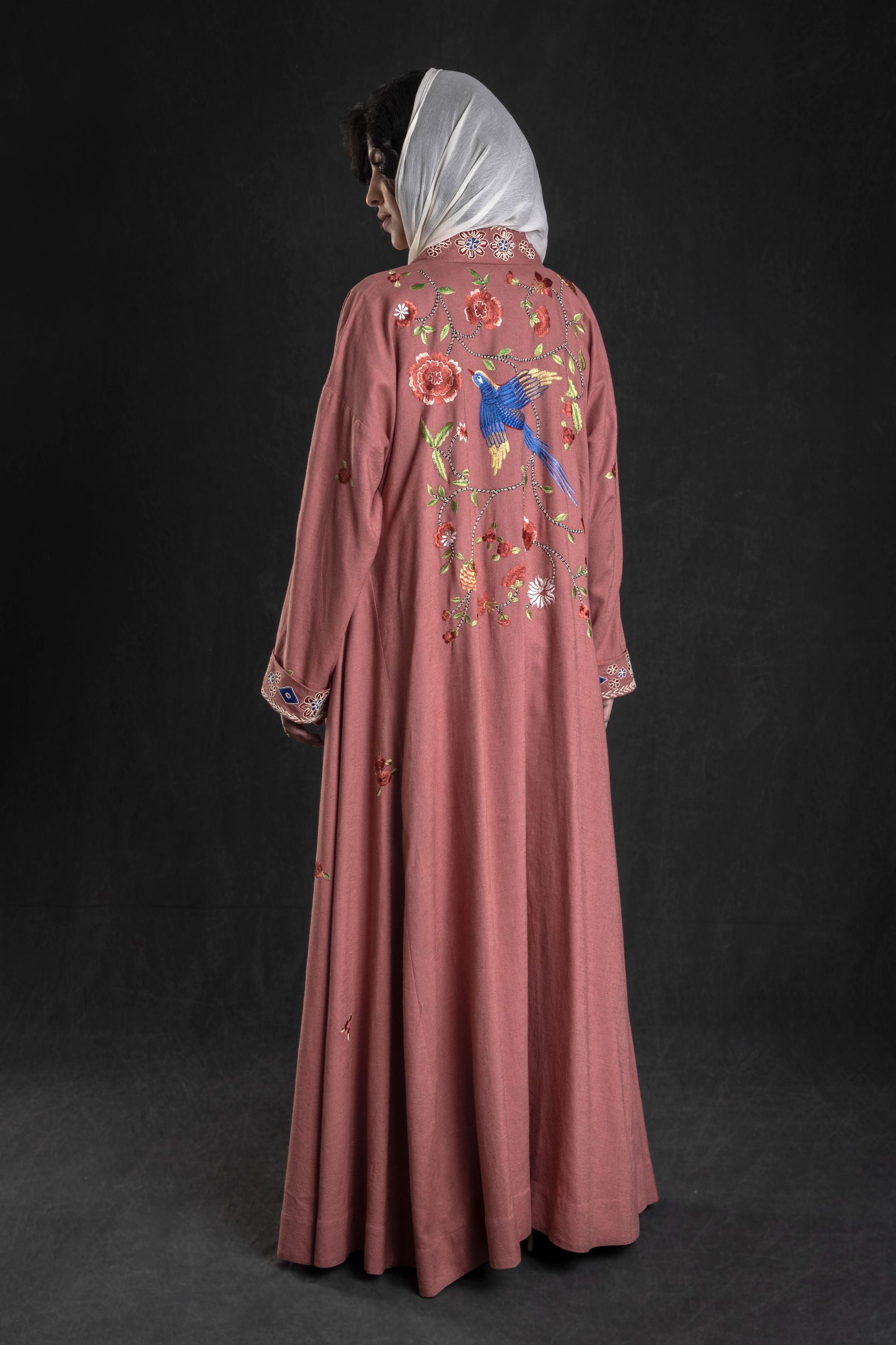 Farzana Abaya with Embroidery