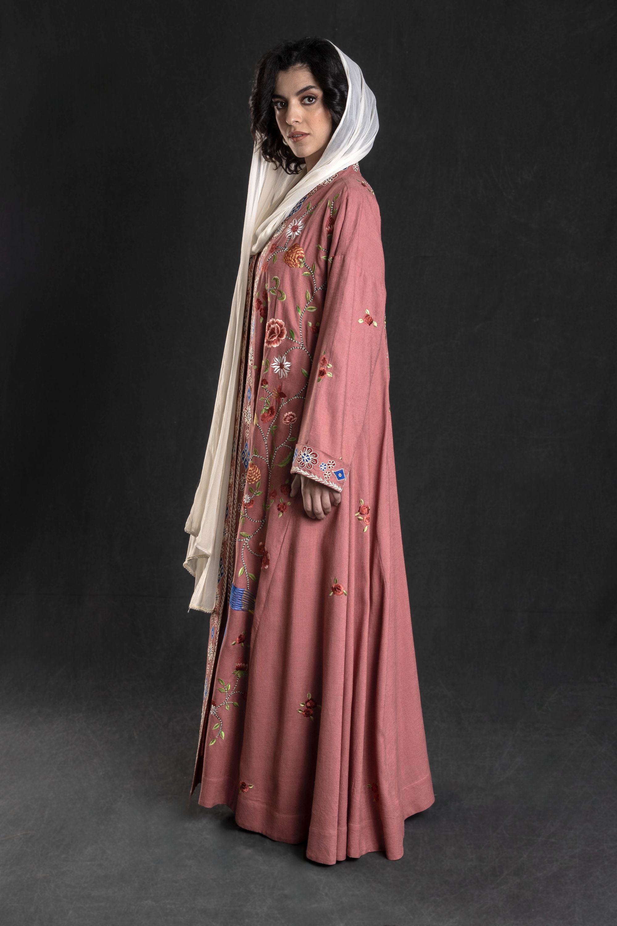 Farzana Abaya with Embroidery