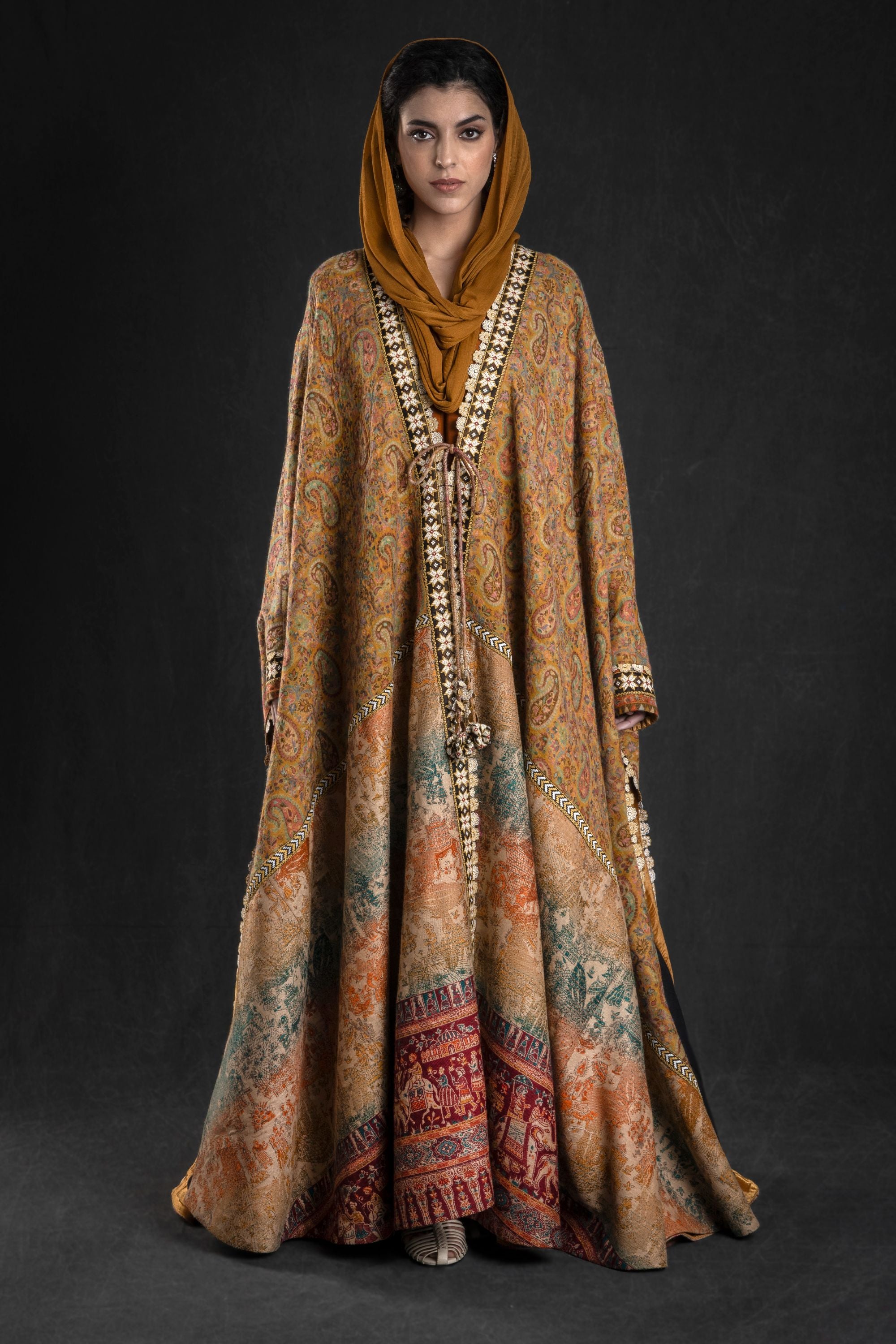 Gulzar Abaya with Embroidery